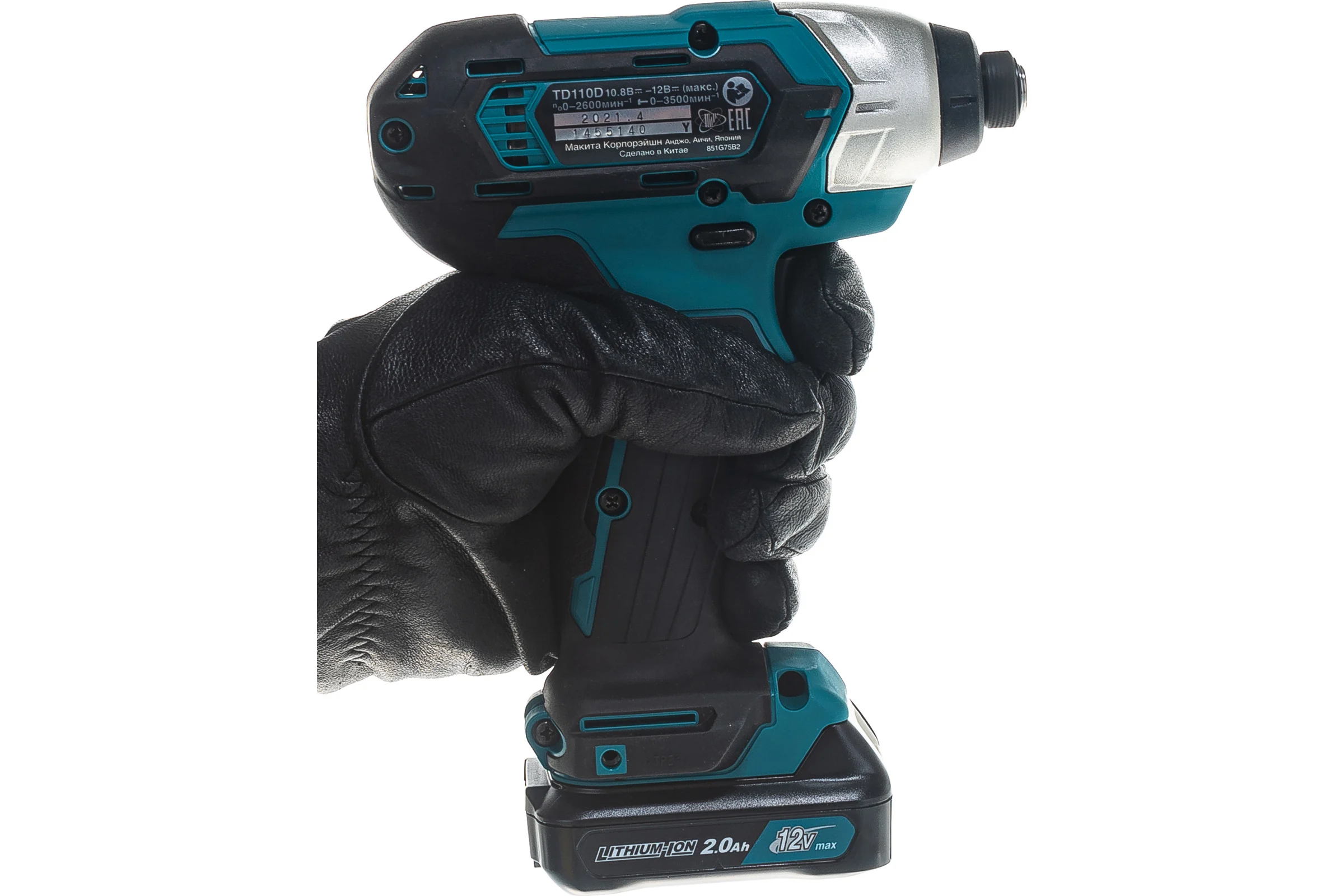 Аккумуляторный шуруповерт Makita TD110DWAE