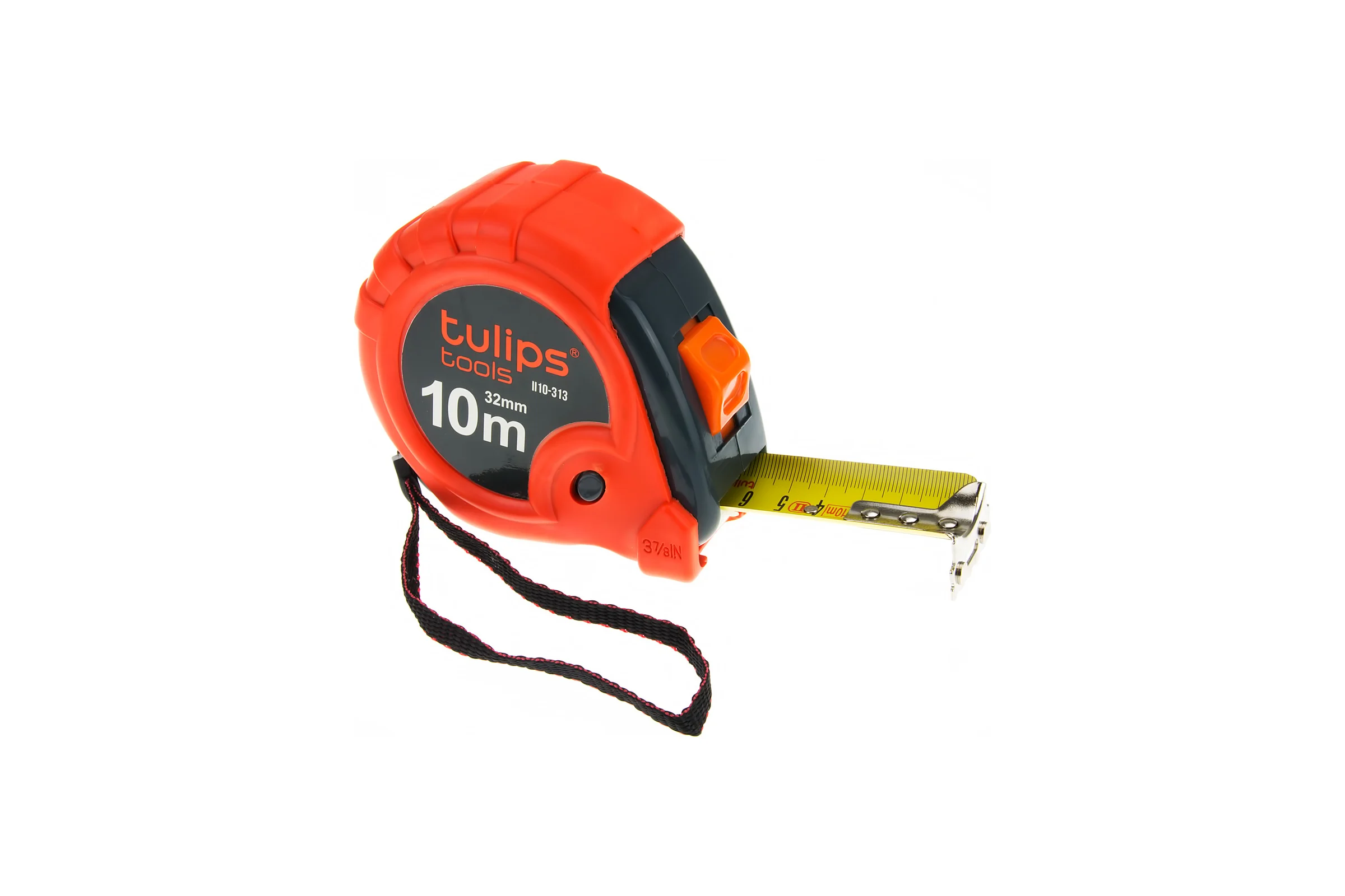 Рулетка с 3 фиксаторами, 10 м/32 мм Tulips Tools II10-313