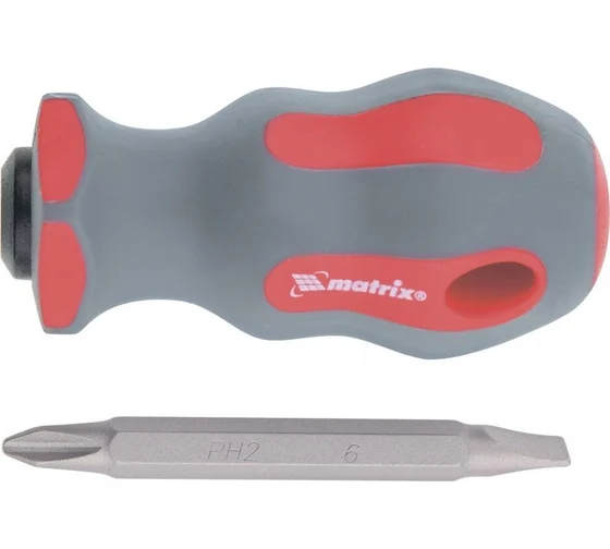 Комбинированная отвертка мини MATRIX SVSM, SL6-PH2, 2 шт. 11995