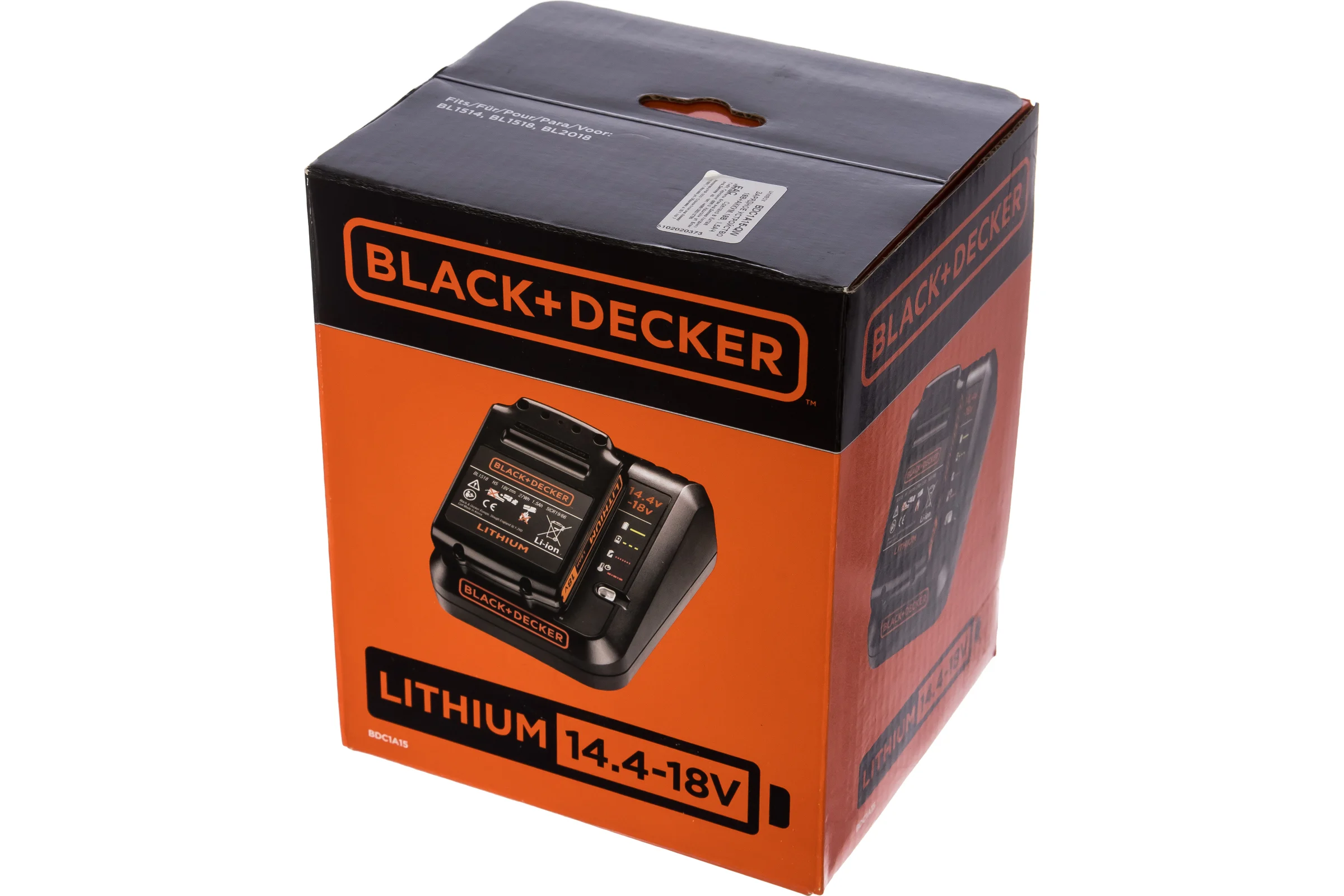 Аккумулятор (18 В; 1.5 А*ч; Li-Ion) + быстрое зарядное устройство 18В Black+Decker BDC1A15