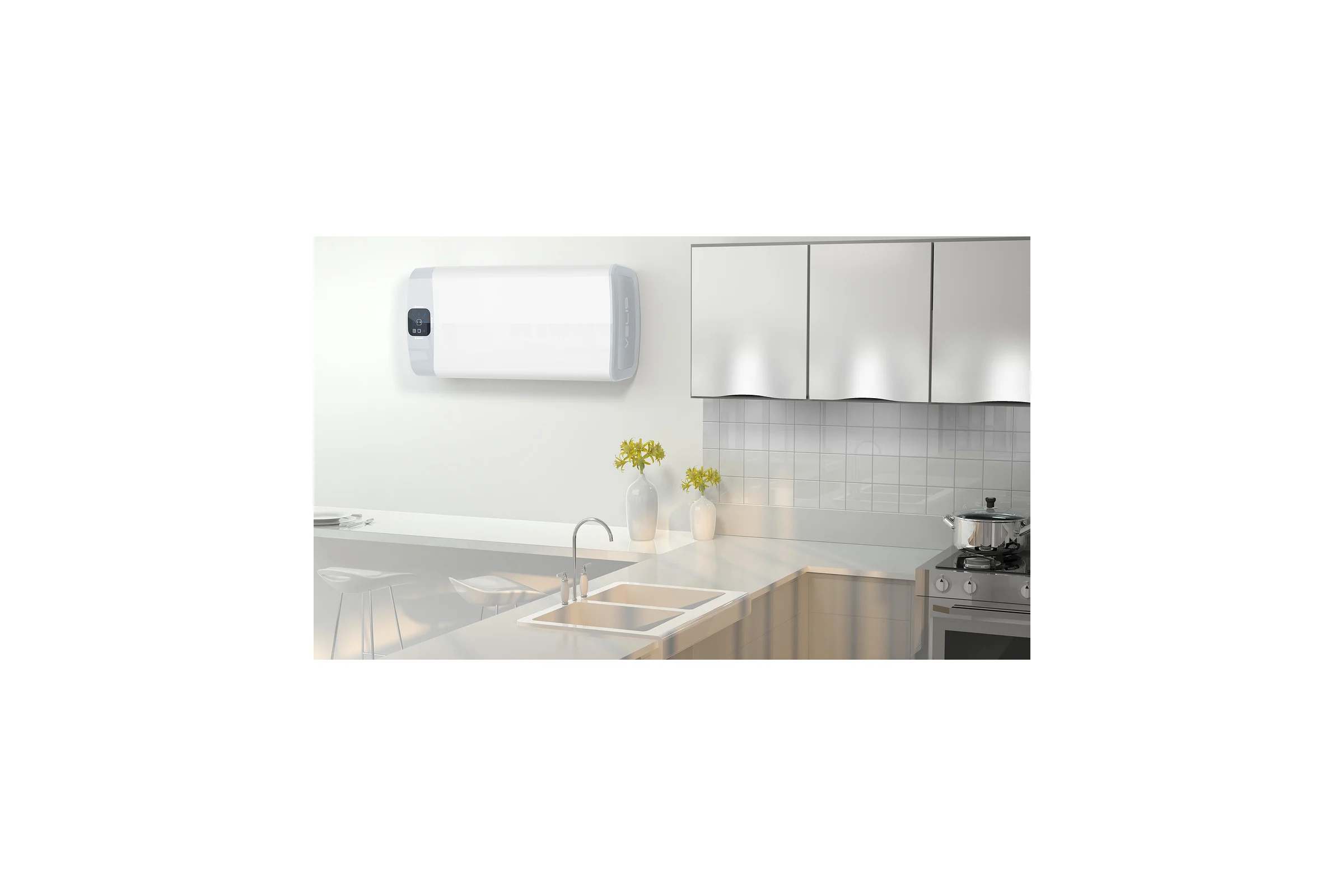 Электрический накопительный водонагреватель Ariston ABS VLS (VELIS) EVO PW 100