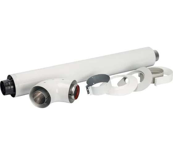 Комплект коаксиальный для прохода через стену STOUT Sca-6010-230850 (совместим vaillant pro, plus, protherm пантера, гепард) 60/100, 850 мм RG008P19SQ1GN2
