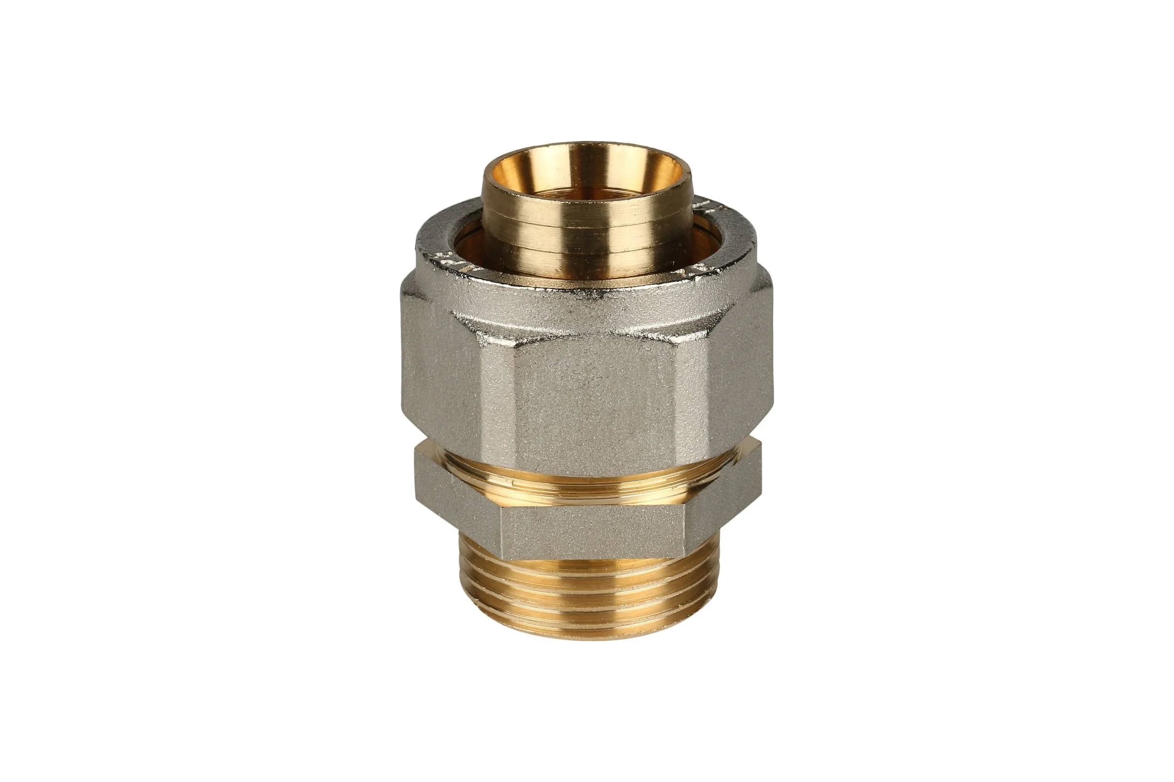 Переходник с наружной резьбой STOUT Sfs-0001-000132 1"х32 для металлопластиковых труб, винтовой RG008S9DIAVVE2