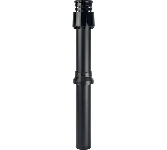 Элемент дымохода STOUT Sca-6010-800001 dn60/100 комплект адаптер вертикальный утепленный, 1000 мм, фин.уч-ок. адаптер в комплекте RG008P2B3QS5HI