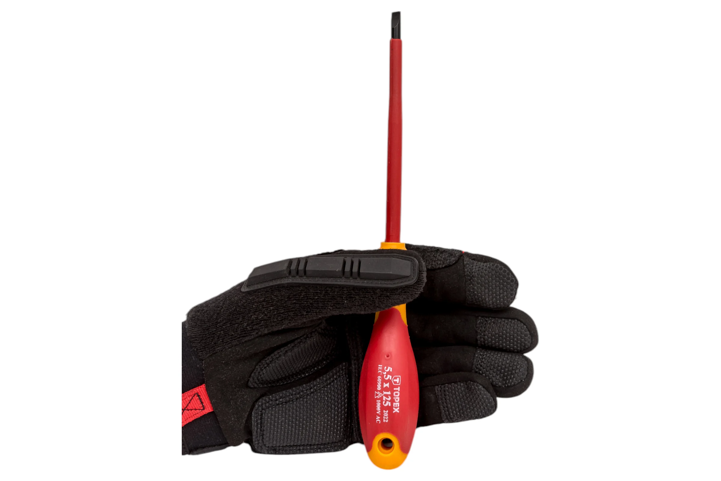 Шлицевая отвертка TOPEX 1000 В 39D473
