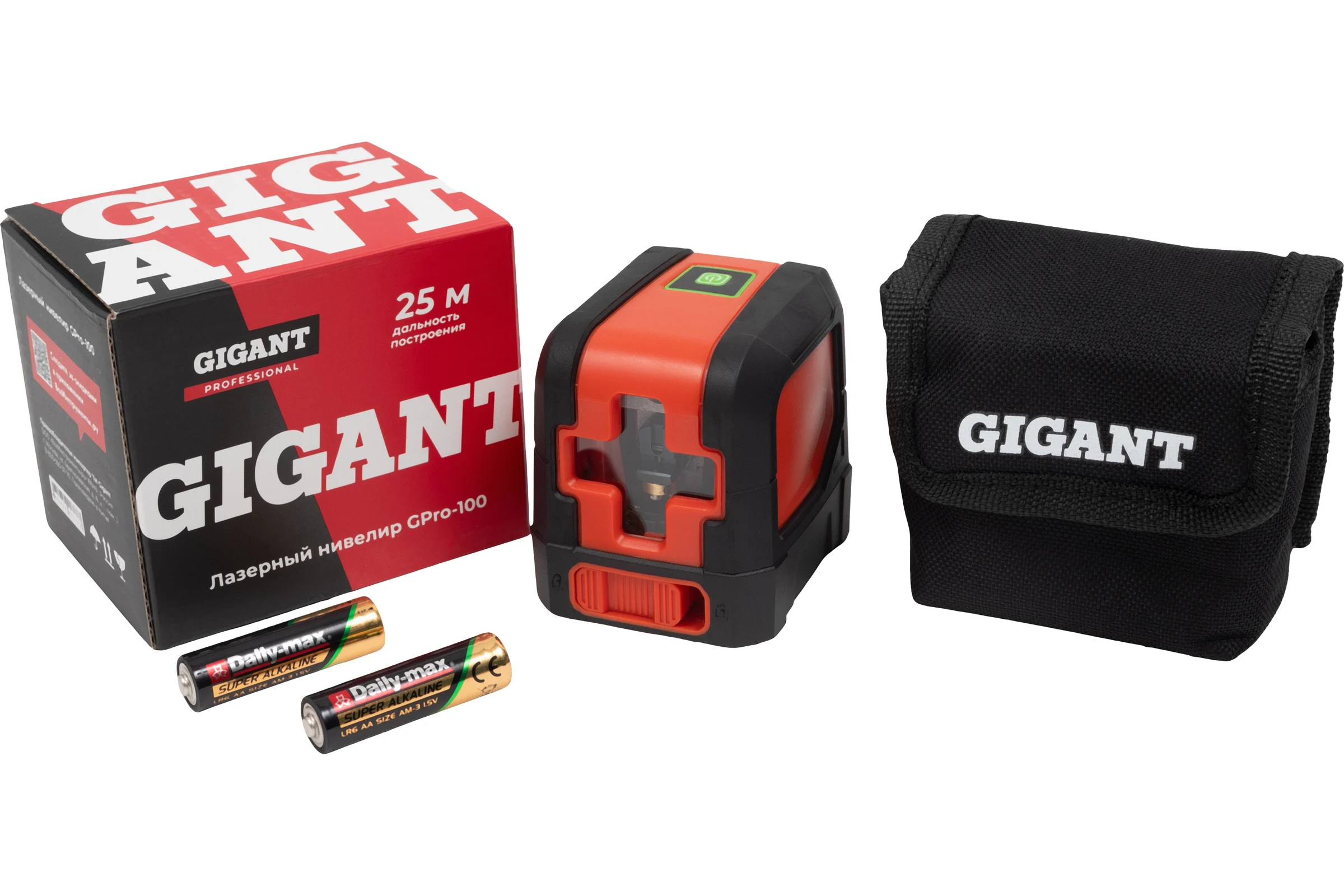 Лазерный нивелир 2 луча Gigant GPro-100