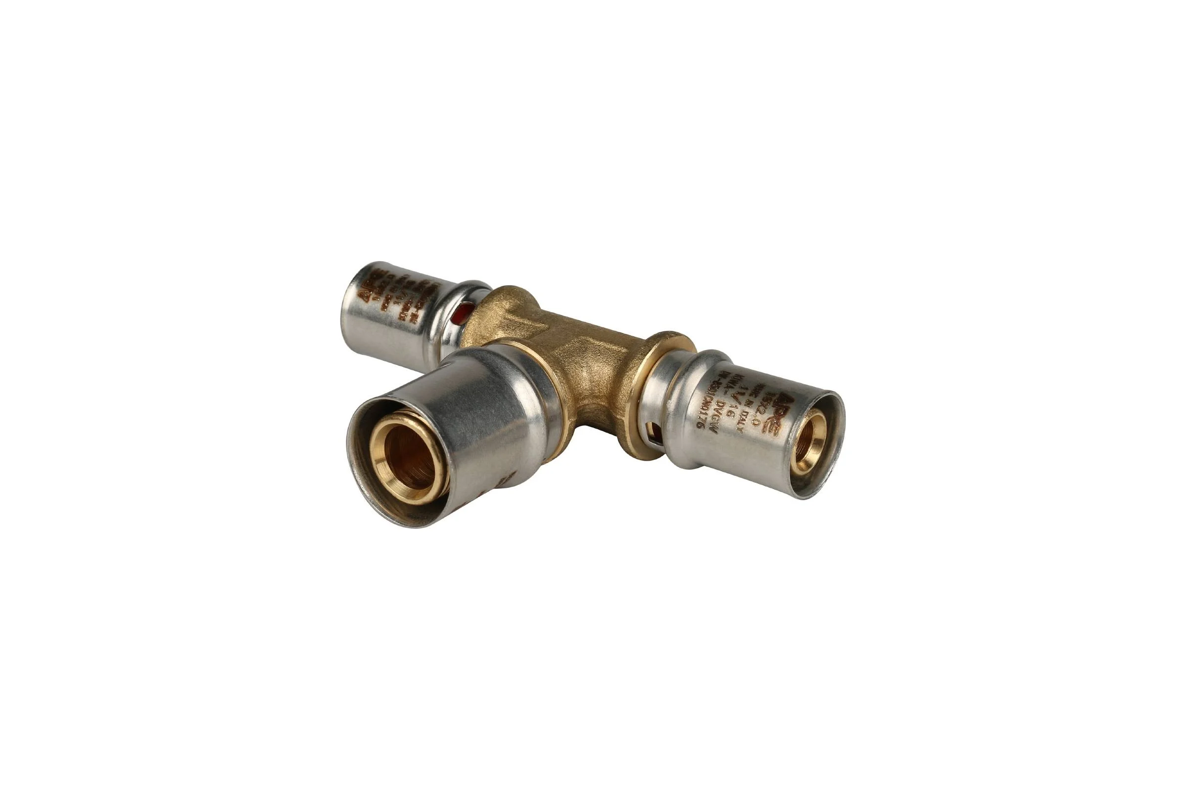 Переходной тройник STOUT Sfp-0005-162016 16x20x16 для металлопластиковых труб, прессовой RG008S9BGU28MU