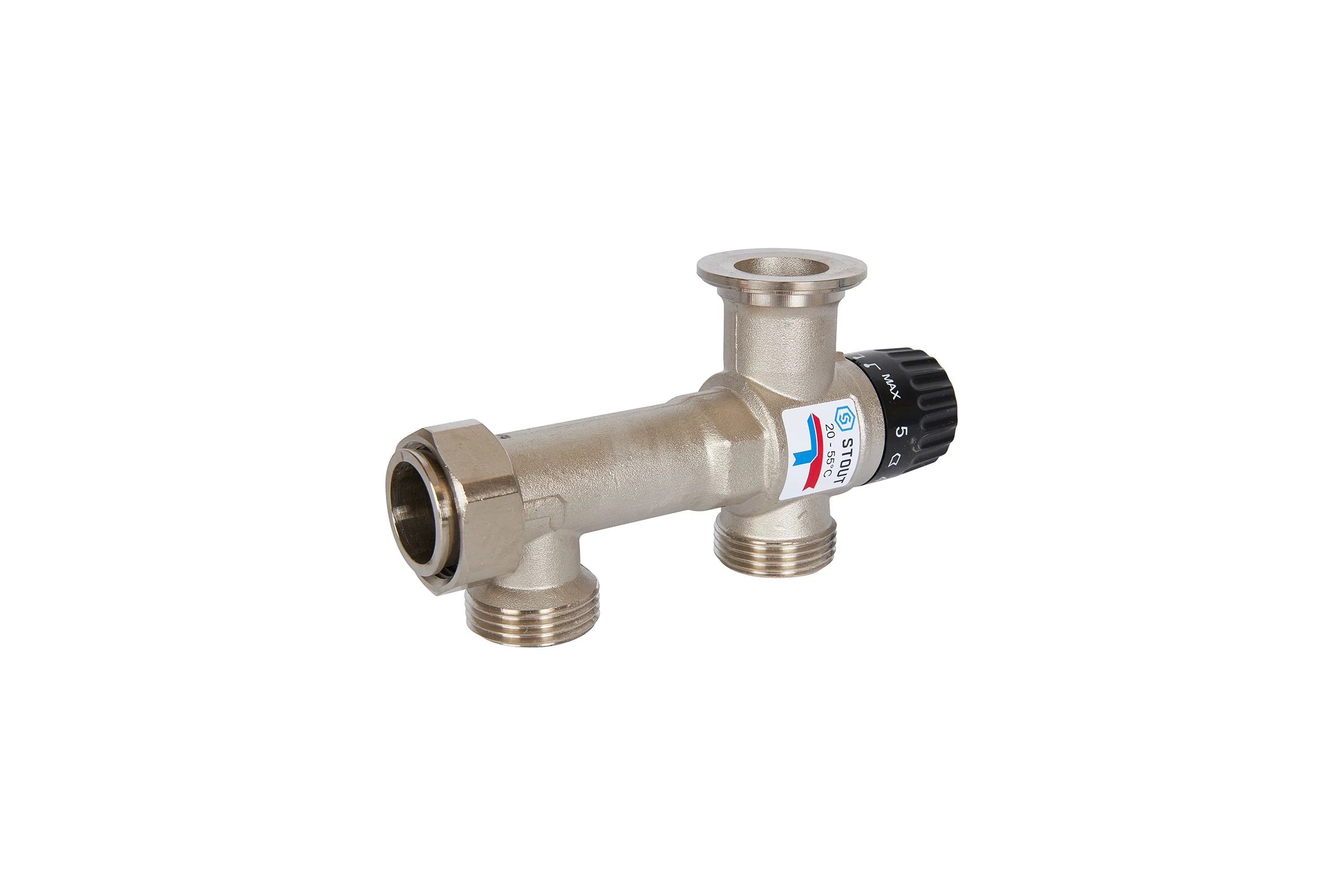 Насосно-смесительный узел с термостатическим клапаном STOUT Sdg-0120-005010 20-55c, без насоса RG0090KIJOBV1B
