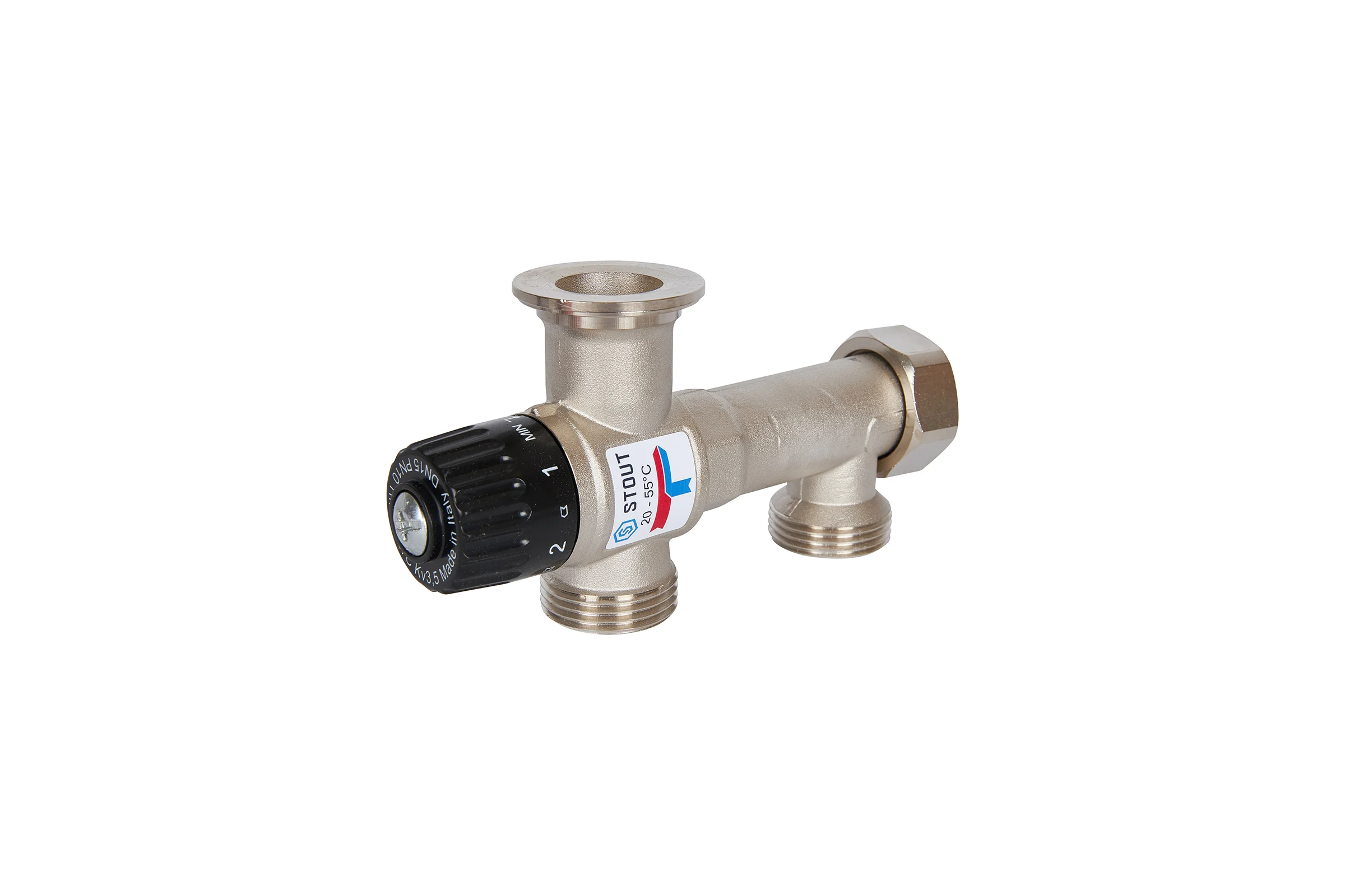 Насосно-смесительный узел с термостатическим клапаном STOUT Sdg-0120-005010 20-55c, без насоса RG0090KIJOBV1B