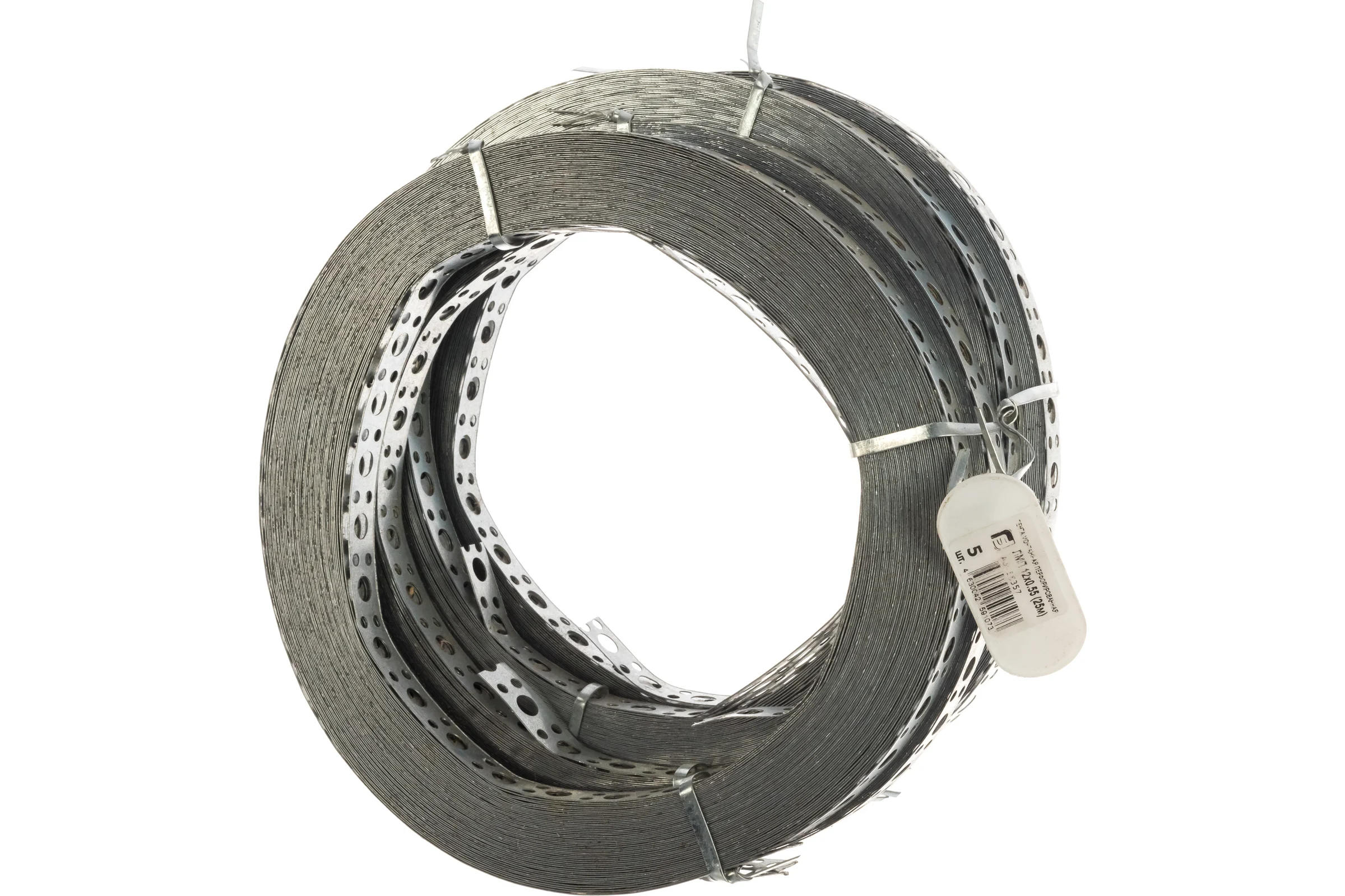 Монтажная перфорированная лента FORTISFLEX ЛМП, прямая, 12х0,55 25 м 553570
