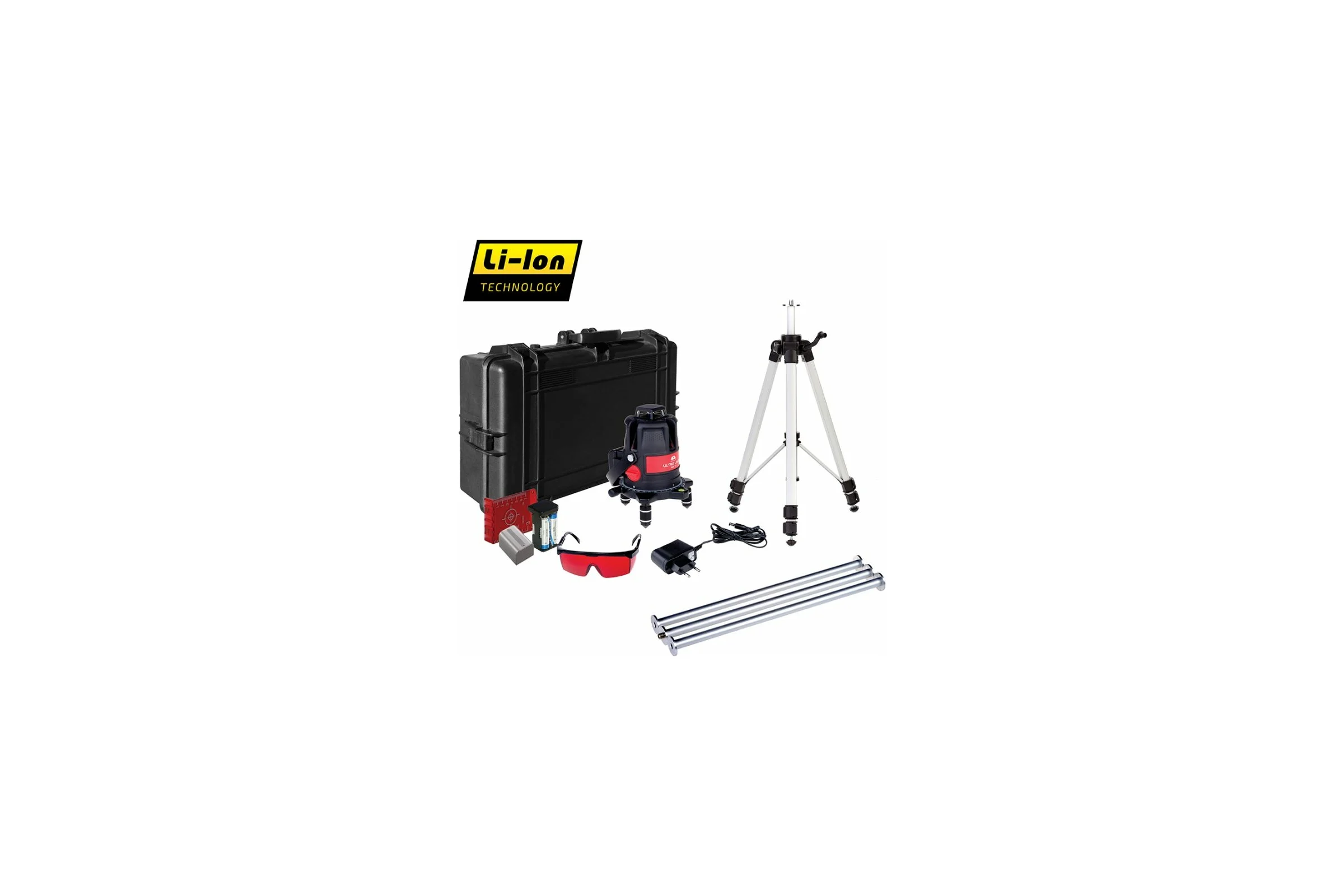 Лазерный уровень ADA ULTRALINER 360 4V Set А00477