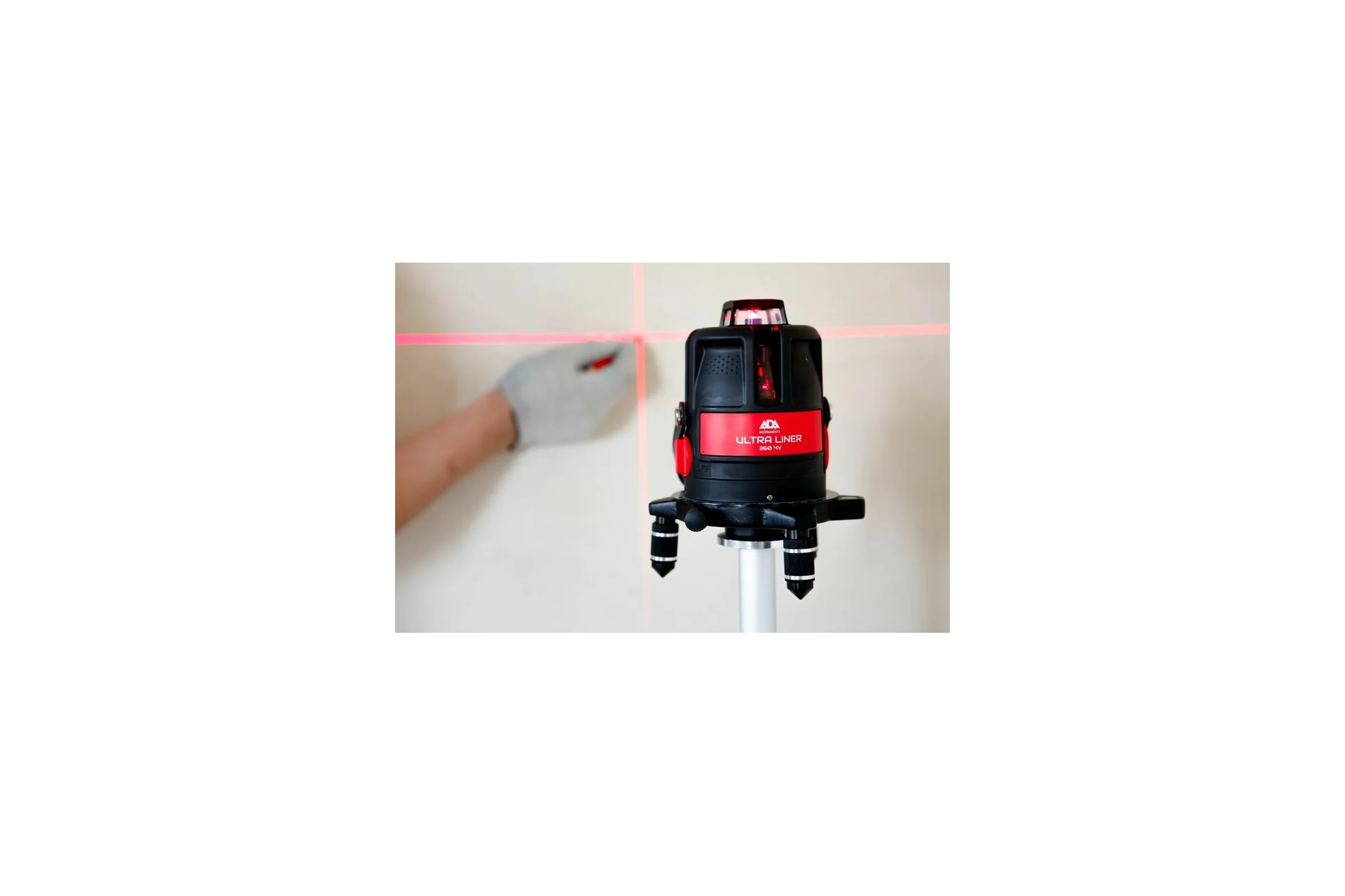 Лазерный уровень ADA ULTRALINER 360 4V Set А00477
