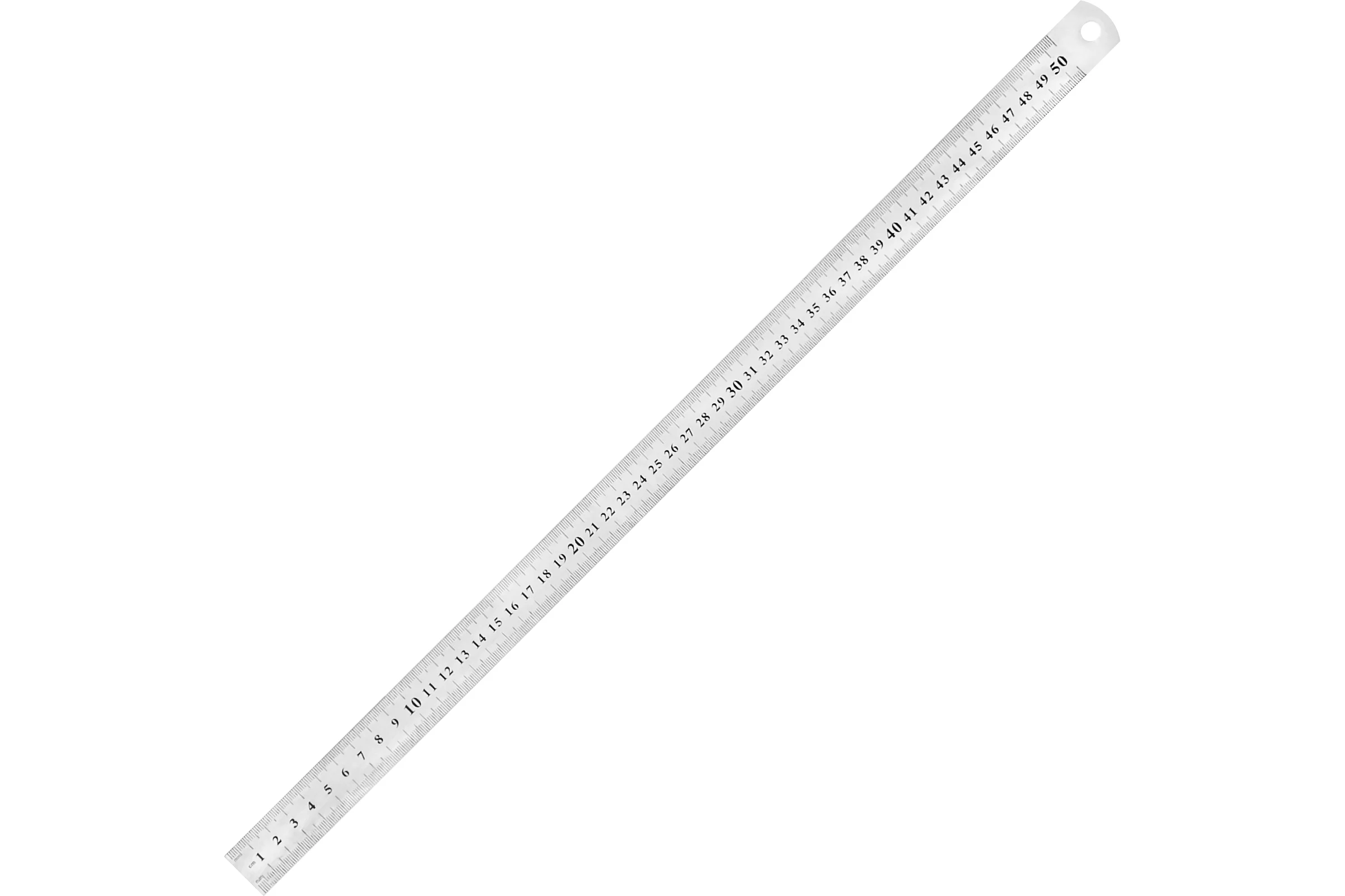Измерительная линейка vertextools 500мм, металлическая 3042-500