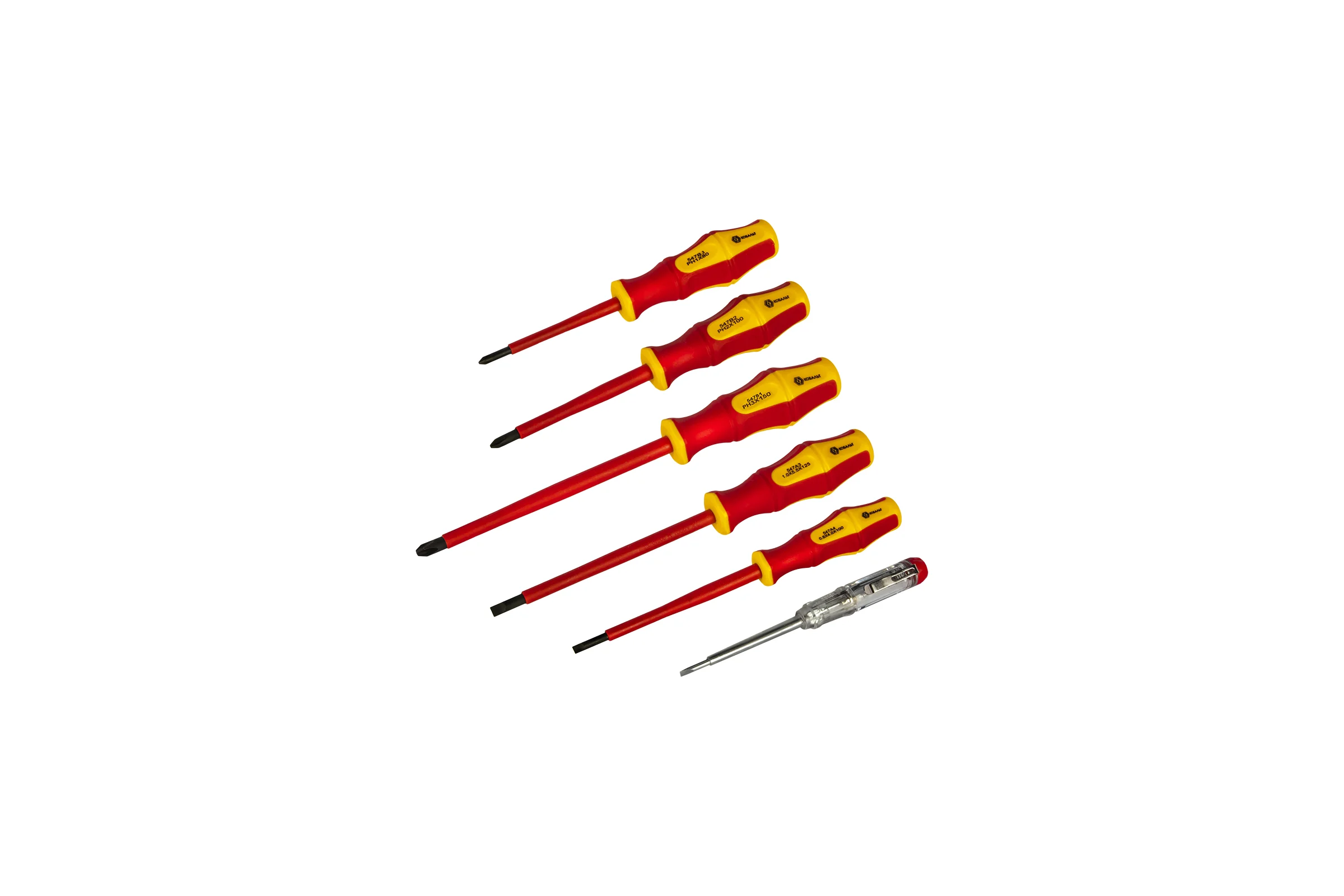 Набор отверток диэлектрических Ultra Grip КОБАЛЬТ 646-522