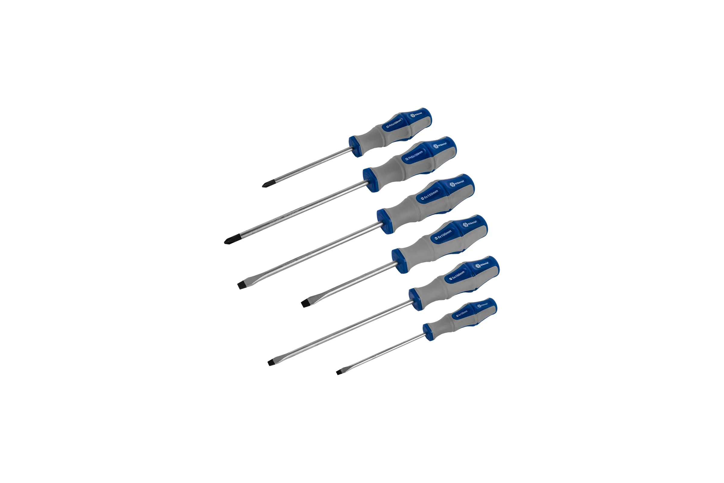 Набор отверток Ultra Grip КОБАЛЬТ 646-669