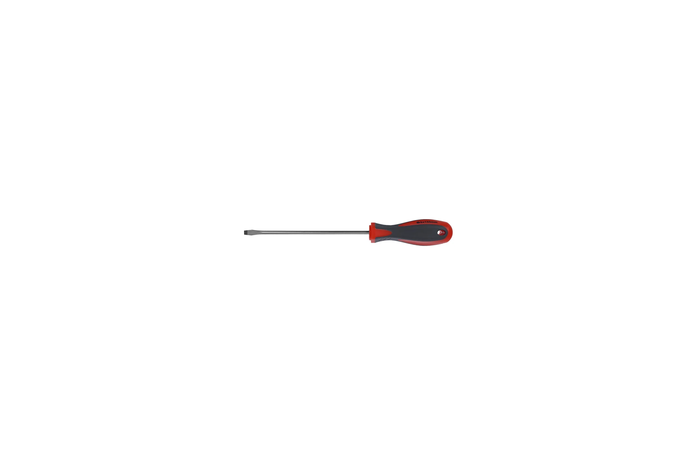 Отвертка Toolberg 3101404 SL5,0x150 мм, двухкомпонентная рукоятка, намагниченный наконечник Лк-00002557