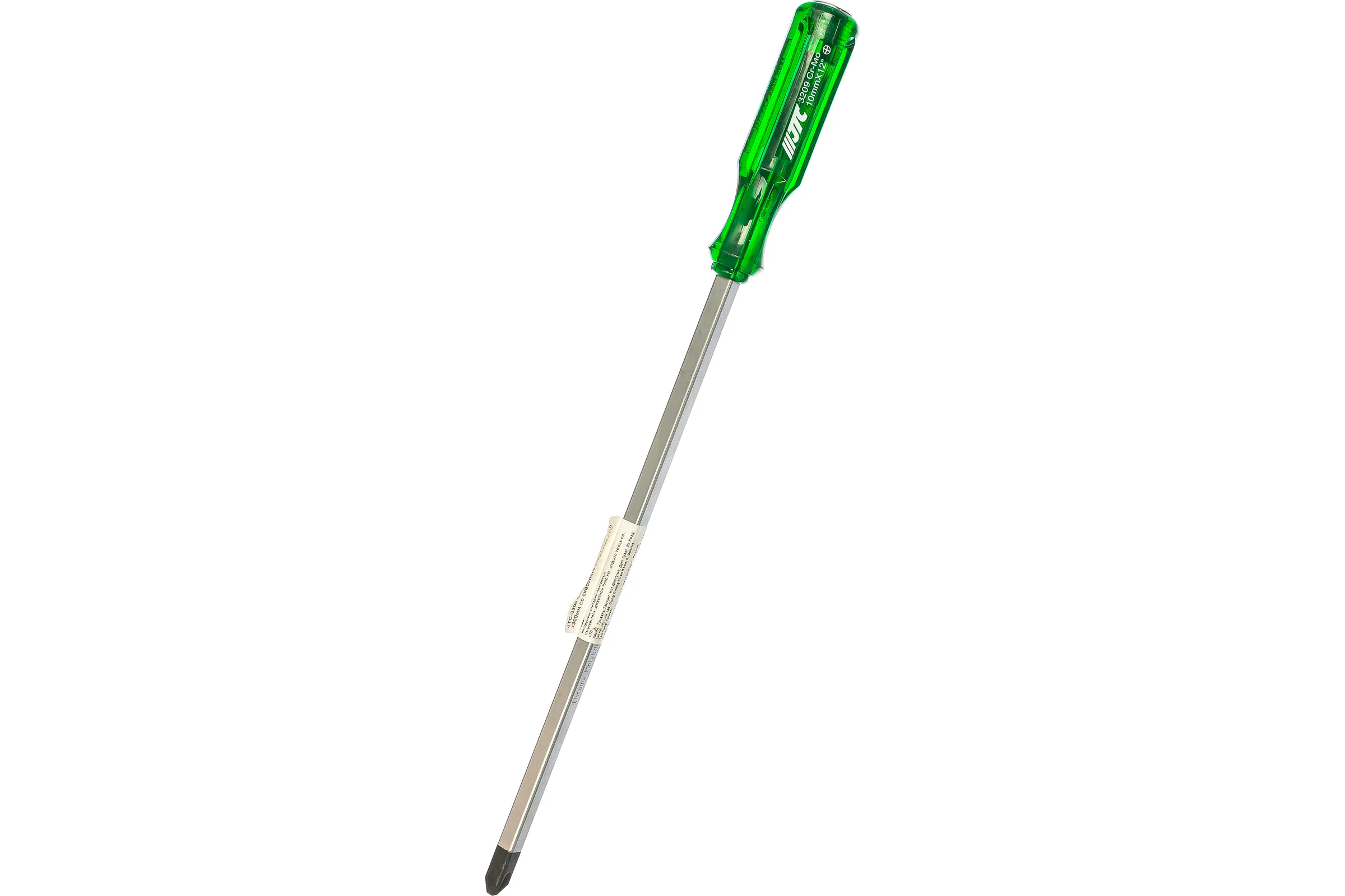 Отвертка крестовая JTC PH 12"x3 мм со сквозным стержнем, 3209 687163