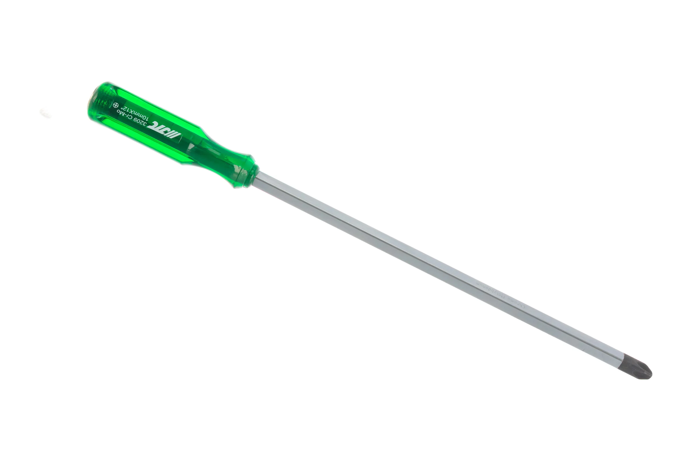 Отвертка крестовая JTC PH 12"x3 мм со сквозным стержнем, 3209 687163