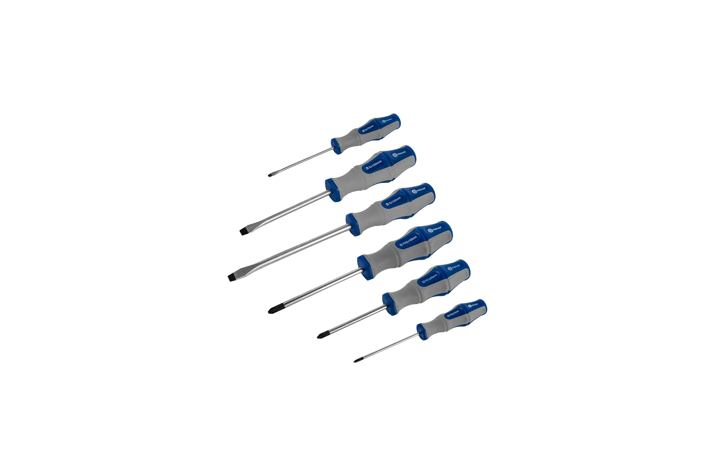Набор отверток Ultra Grip КОБАЛЬТ 646-652