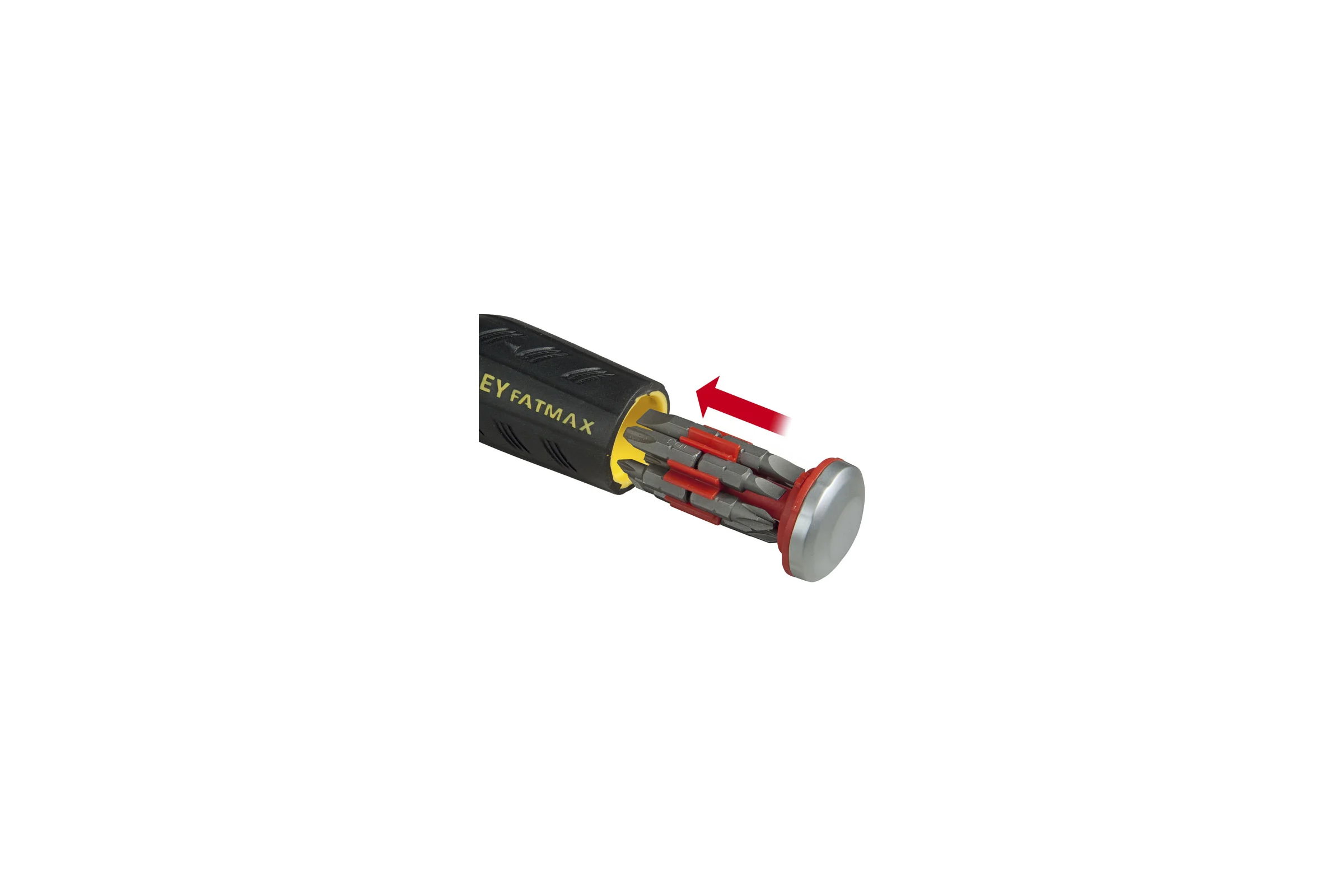 Реверсивная отвертка с битами Stanley FATMAX FMHT0-62689
