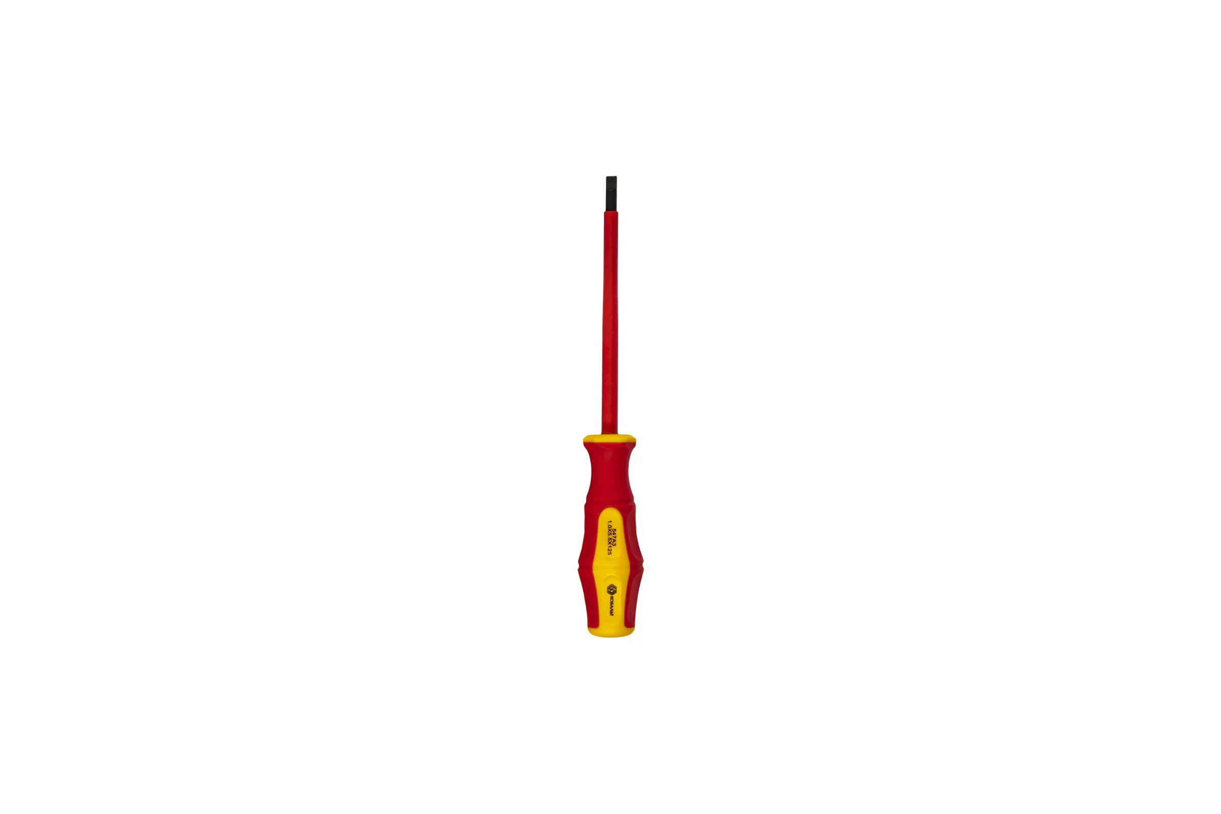 Отвертка диэлектрическая Ultra Grip SL 5,5 х 125 мм CR-V КОБАЛЬТ 646-454