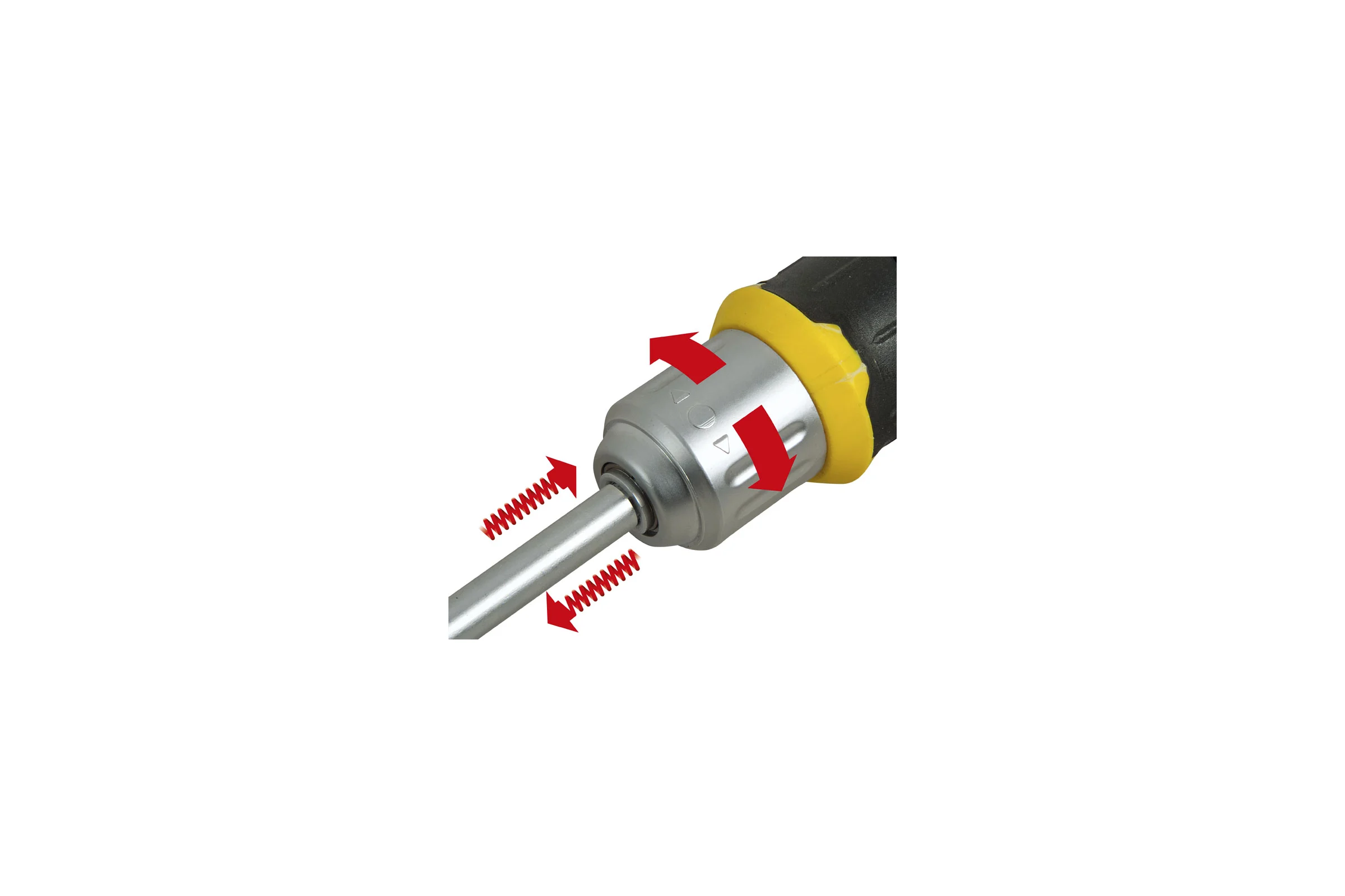 Реверсивная отвертка с битами Stanley FATMAX FMHT0-62691