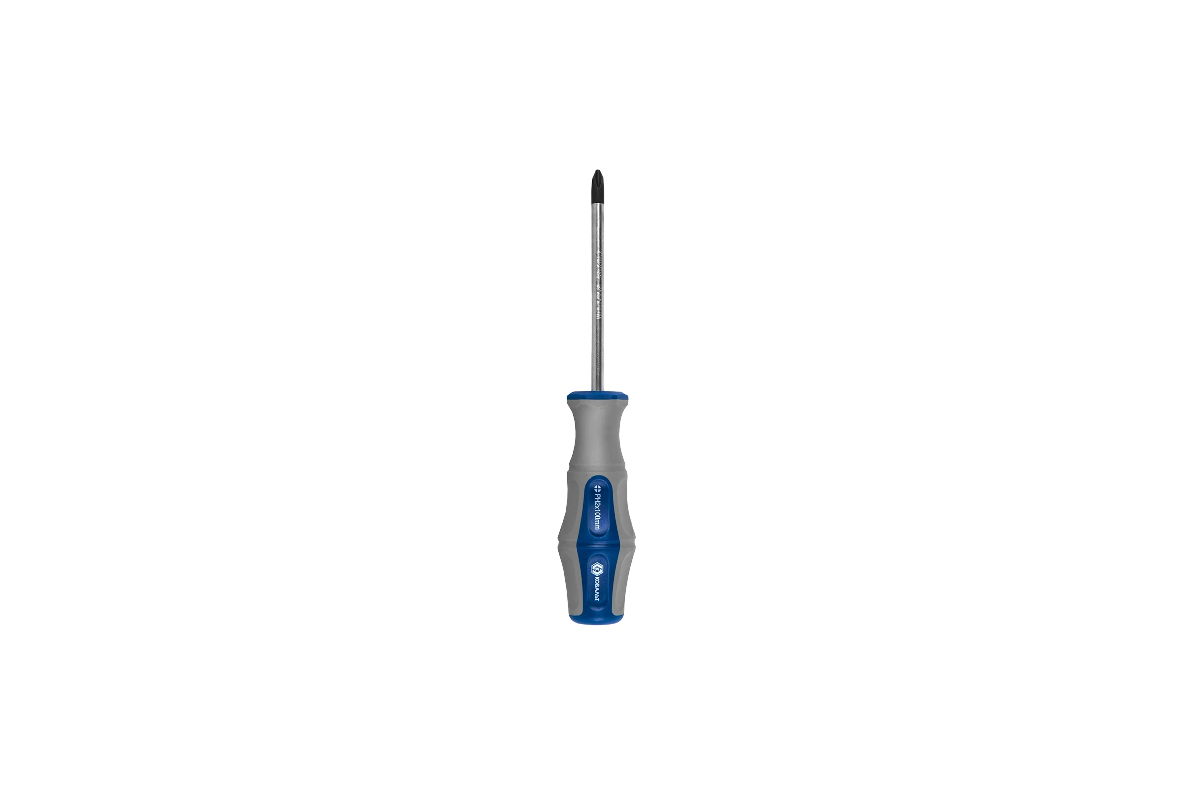 Отвёртка Ultra Grip PH-2 х 100 мм CR-V КОБАЛЬТ 646-355