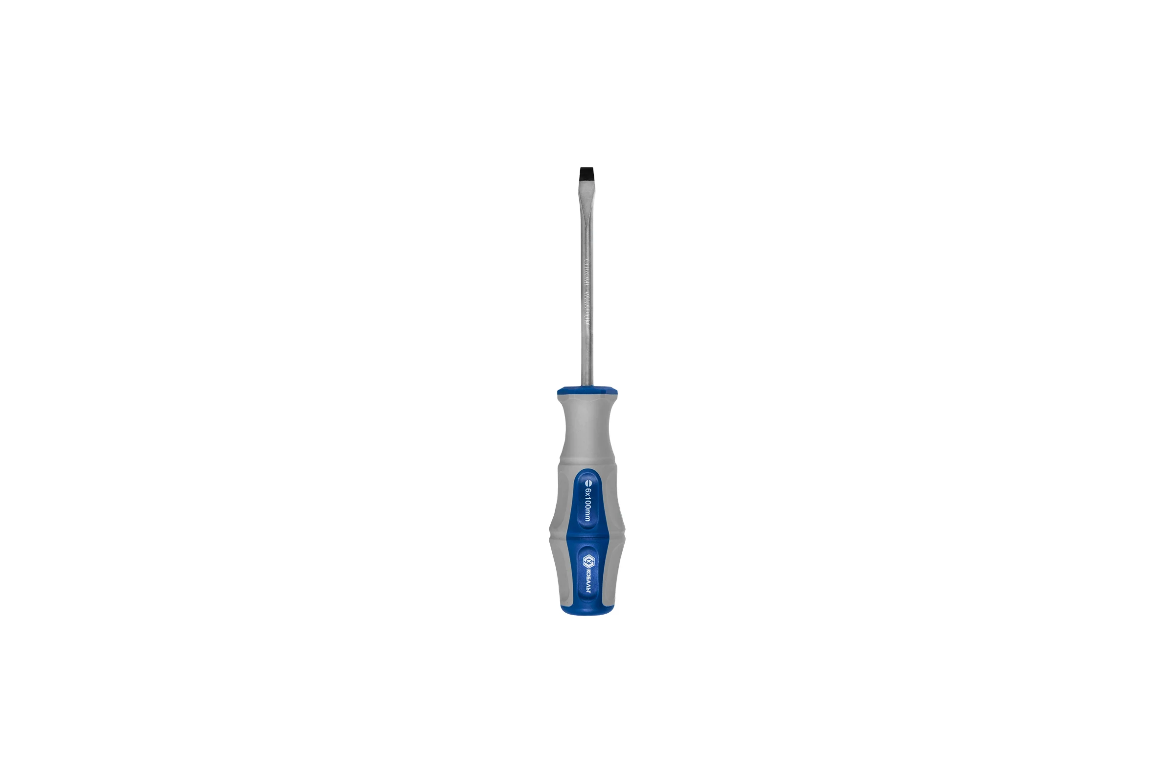 Отвёртка Ultra Grip SL 6 х 100 мм CR-V КОБАЛЬТ 646-270