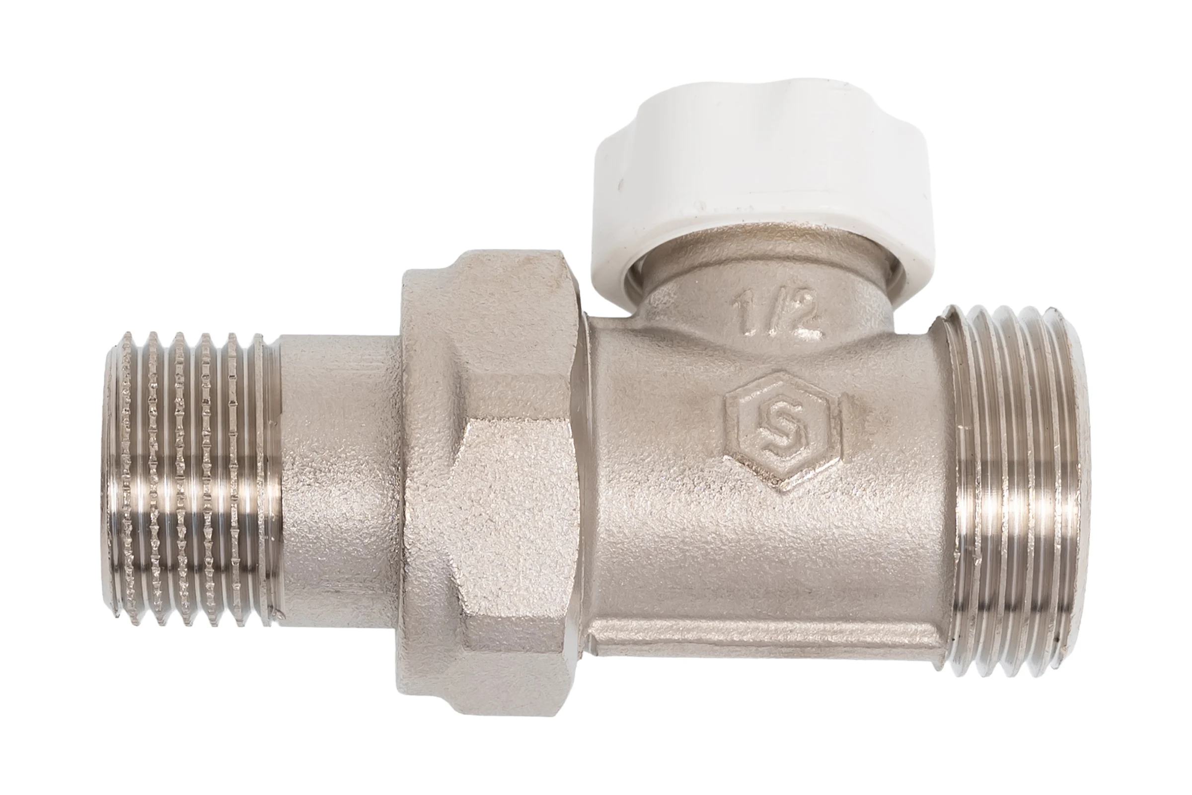 Запорно-балансировочный клапан STOUT Svl-1196-000015 прямой, 1/2" х 3/4"ек RG008UEA99H2PJ