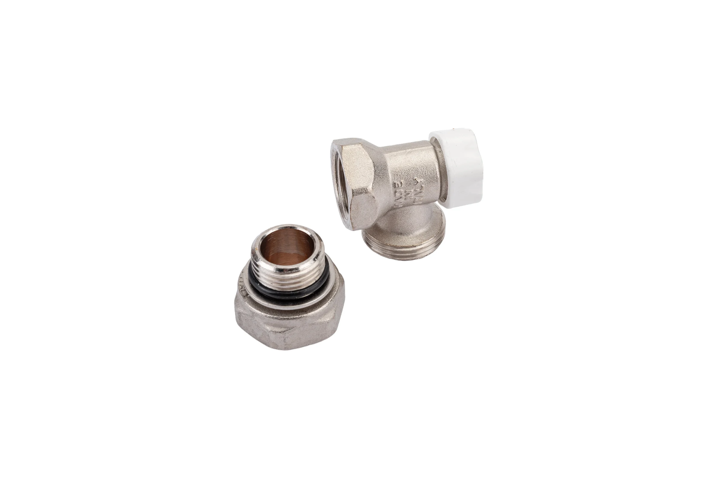 Запорно-балансировочный угловой клапан STOUT Svl-1156-100015 1/2" (с дополнительным уплотнением) RG008VL0HPSIBT