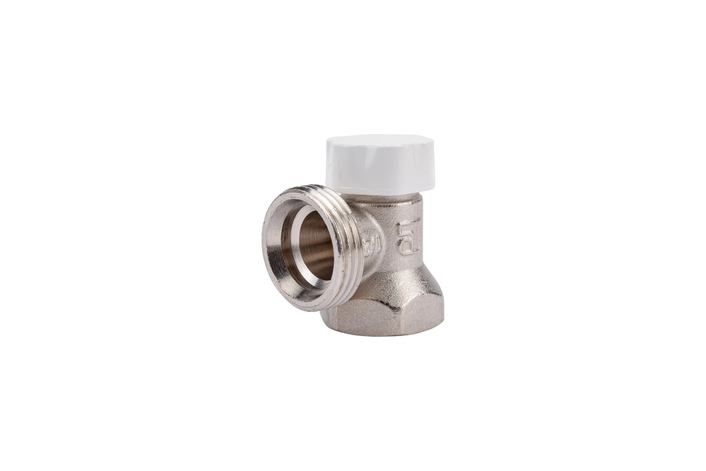 Запорно-балансировочный угловой клапан STOUT Svl-1156-100015 1/2" (с дополнительным уплотнением) RG008VL0HPSIBT
