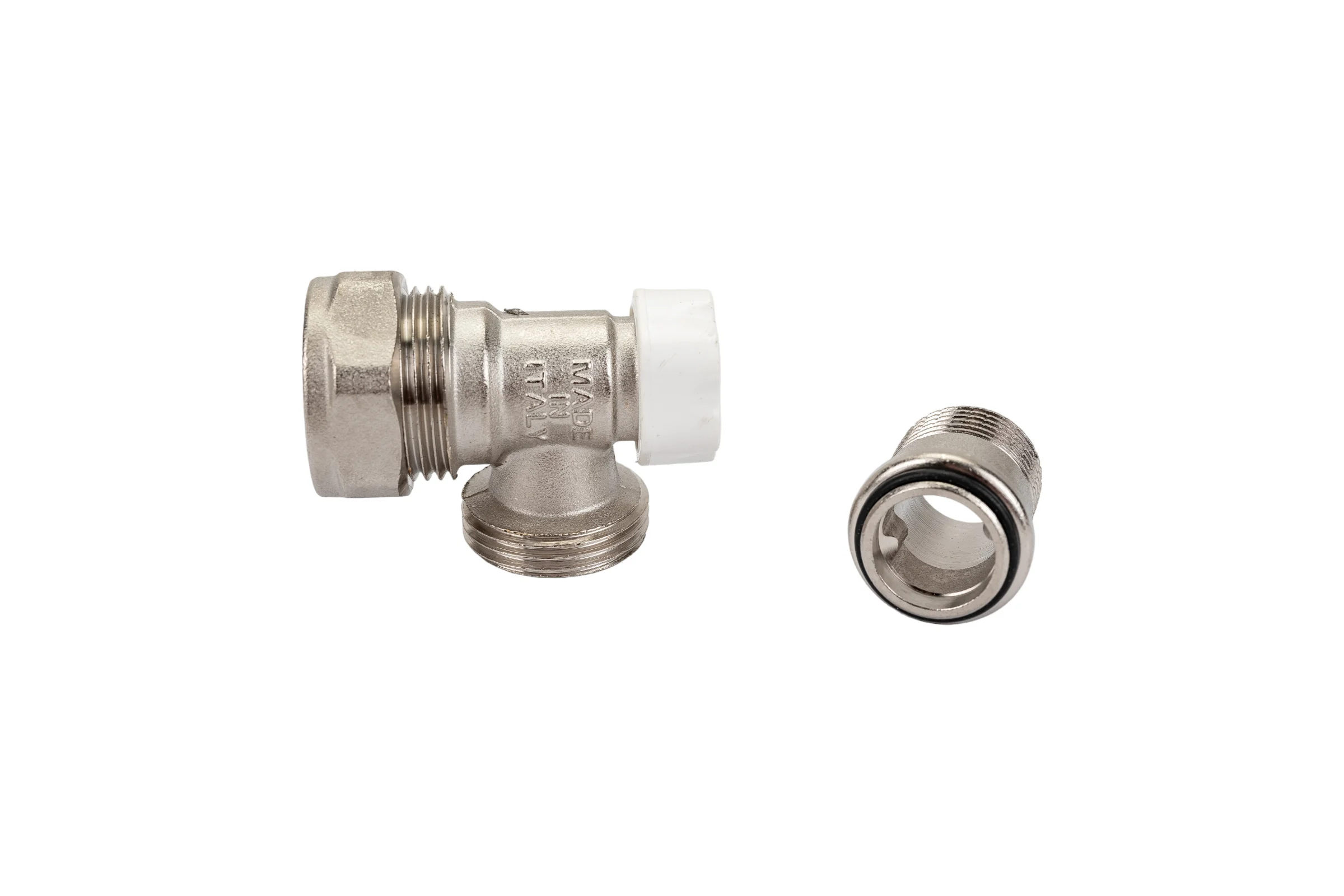Угловой запорно-балансировочный клапан STOUT Svl-1166-000015 1/2" х 3/4"ек RG008UEA9CDS0J