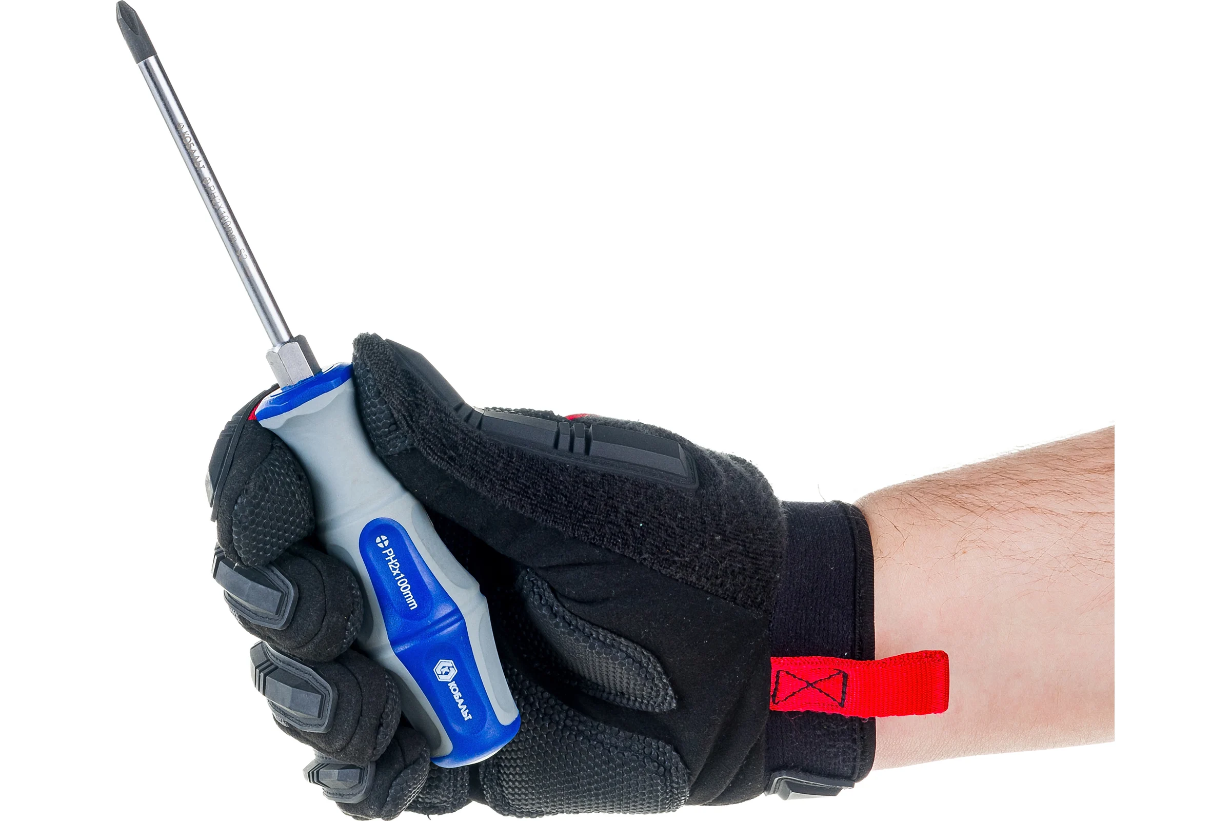Отвертка ударная Ultra Grip PH-2x100 мм S2 КОБАЛЬТ 646-591