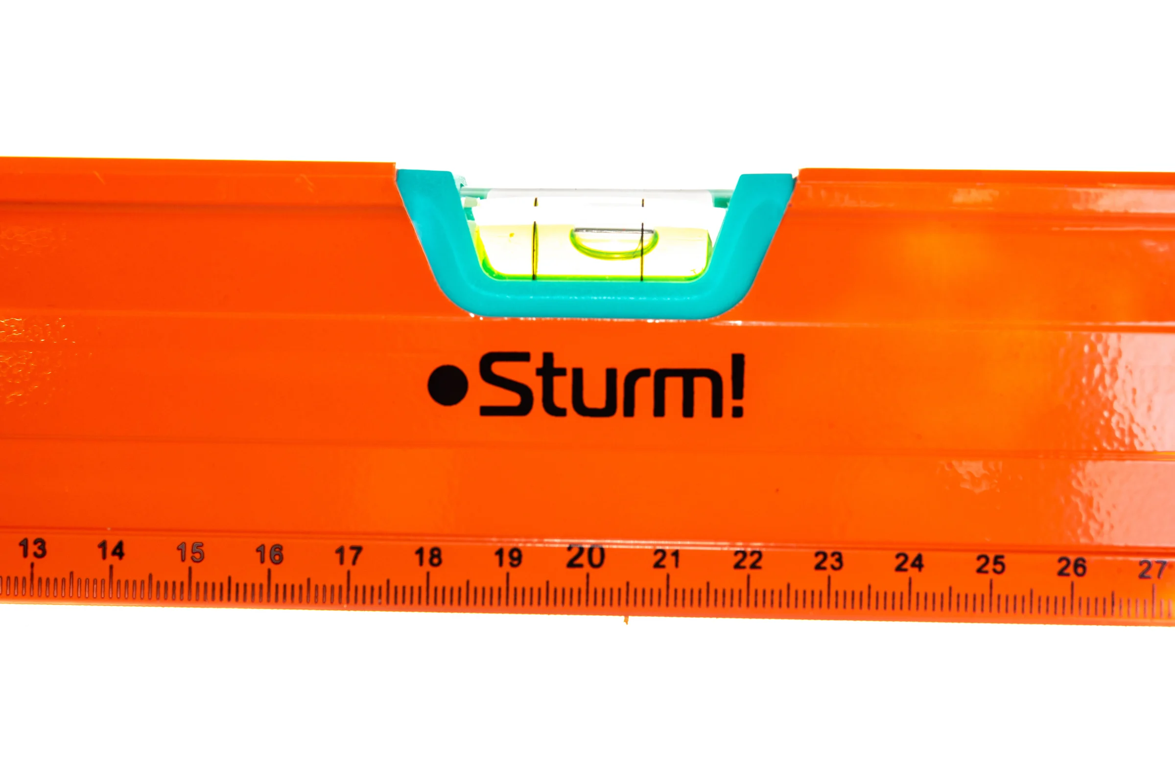 Антиударный магнитный уровень Sturm, 3 глазка, 400 мм 2015-05-400