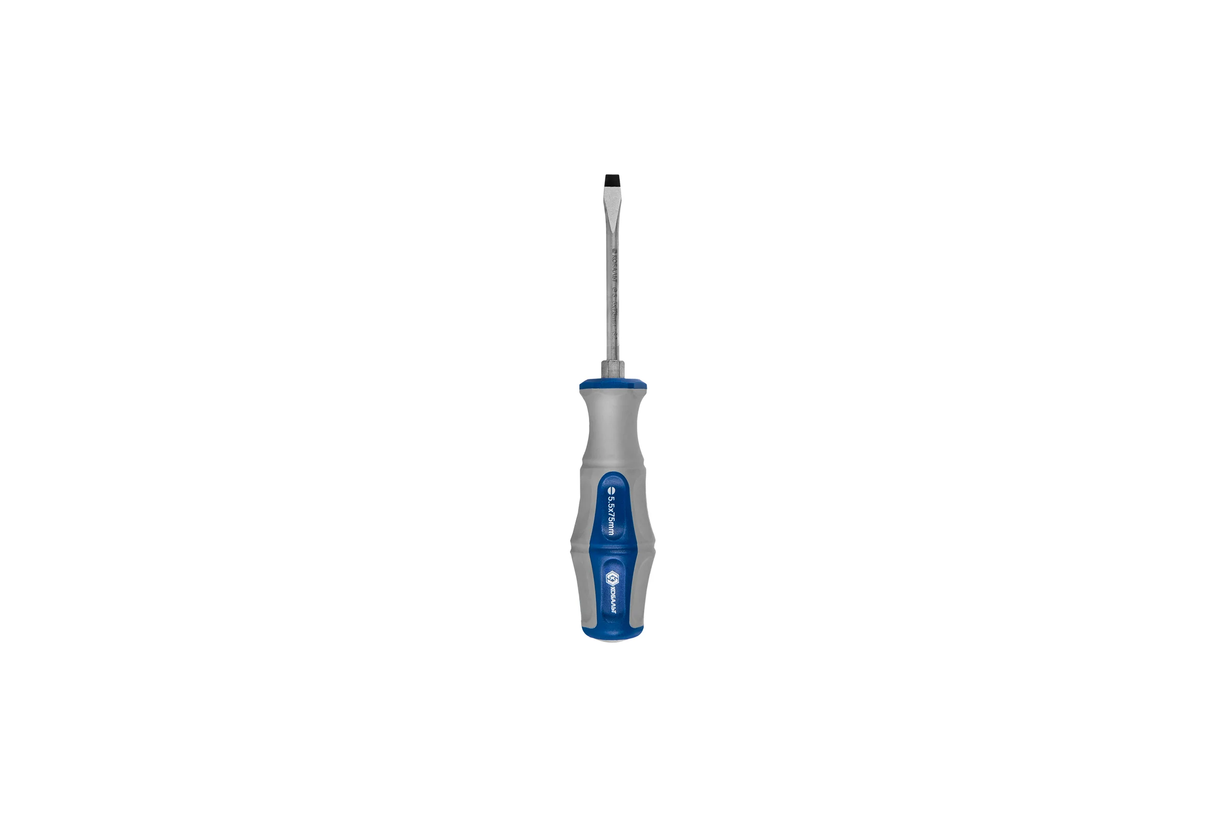 Отвертка ударная Ultra Grip SL 5.5 x 75 мм S2 КОБАЛЬТ 646-539