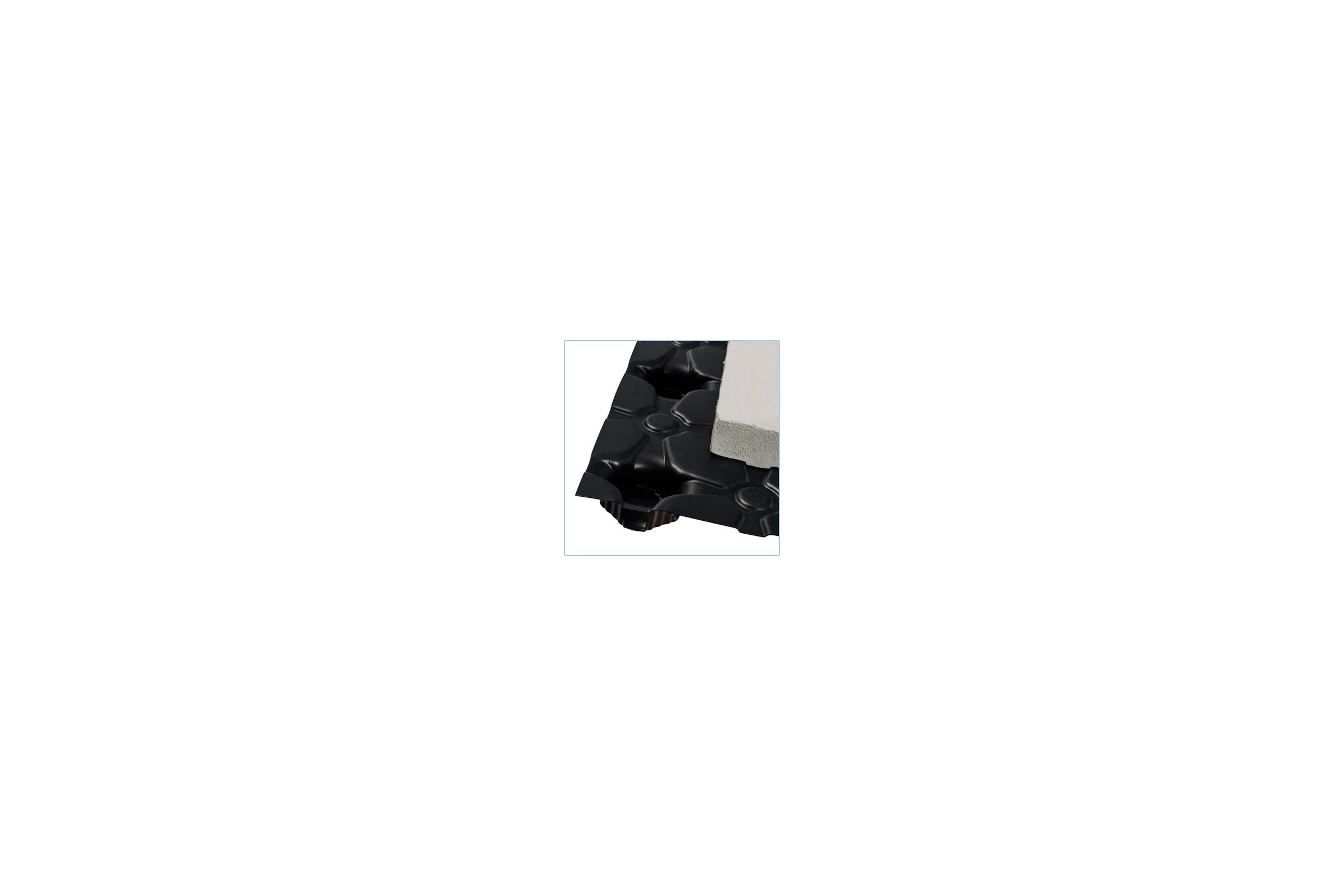 Мат для теплого пола с бобышками STOUT Smf-0001-110802 черный 1100x800x20 RG008Q14OBLPB3