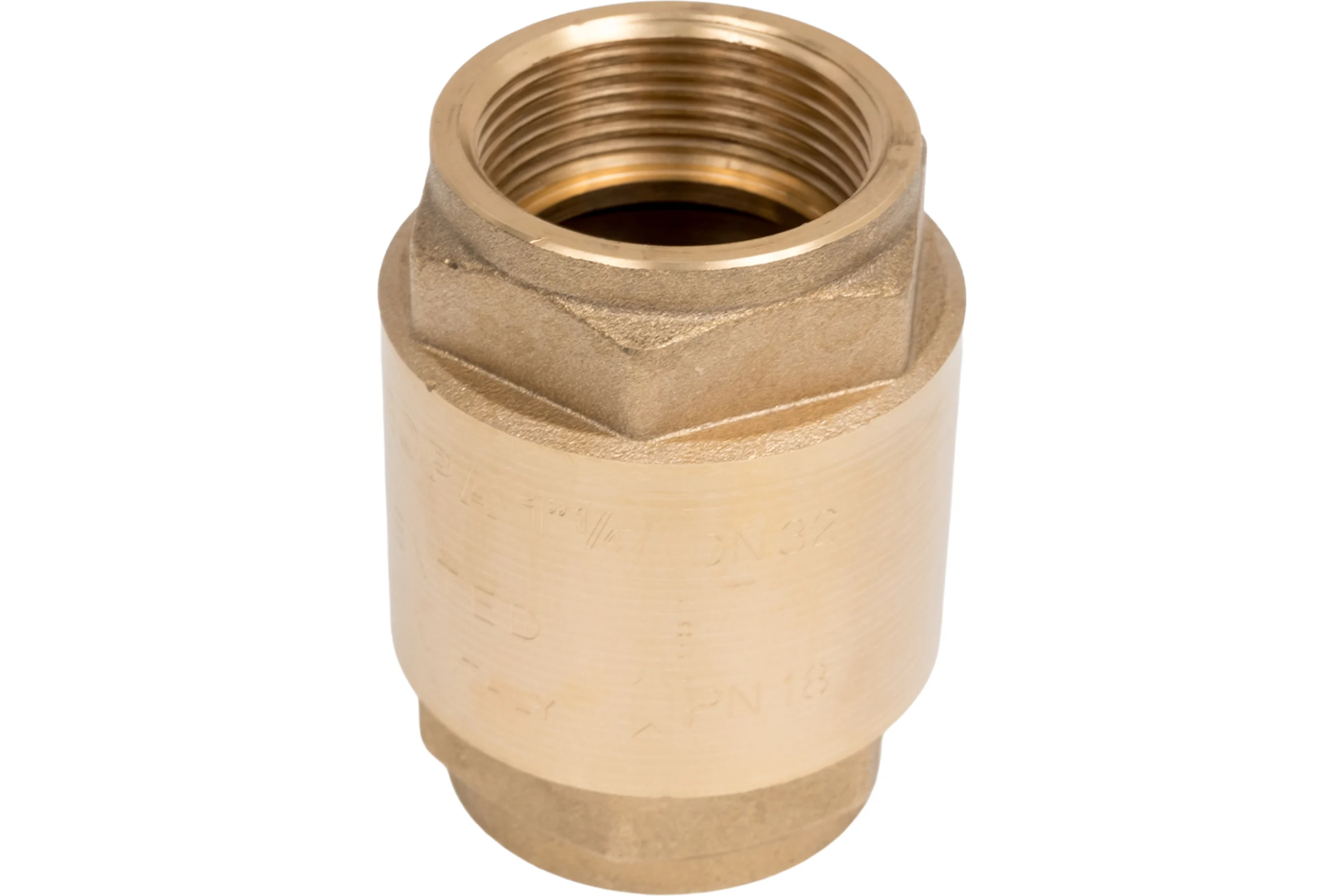 Обратный пружинный клапан STOUT Svc-0011-000032 1 1/4"  муфтовый, с металлическим седлом RG008T8CLI9LTE