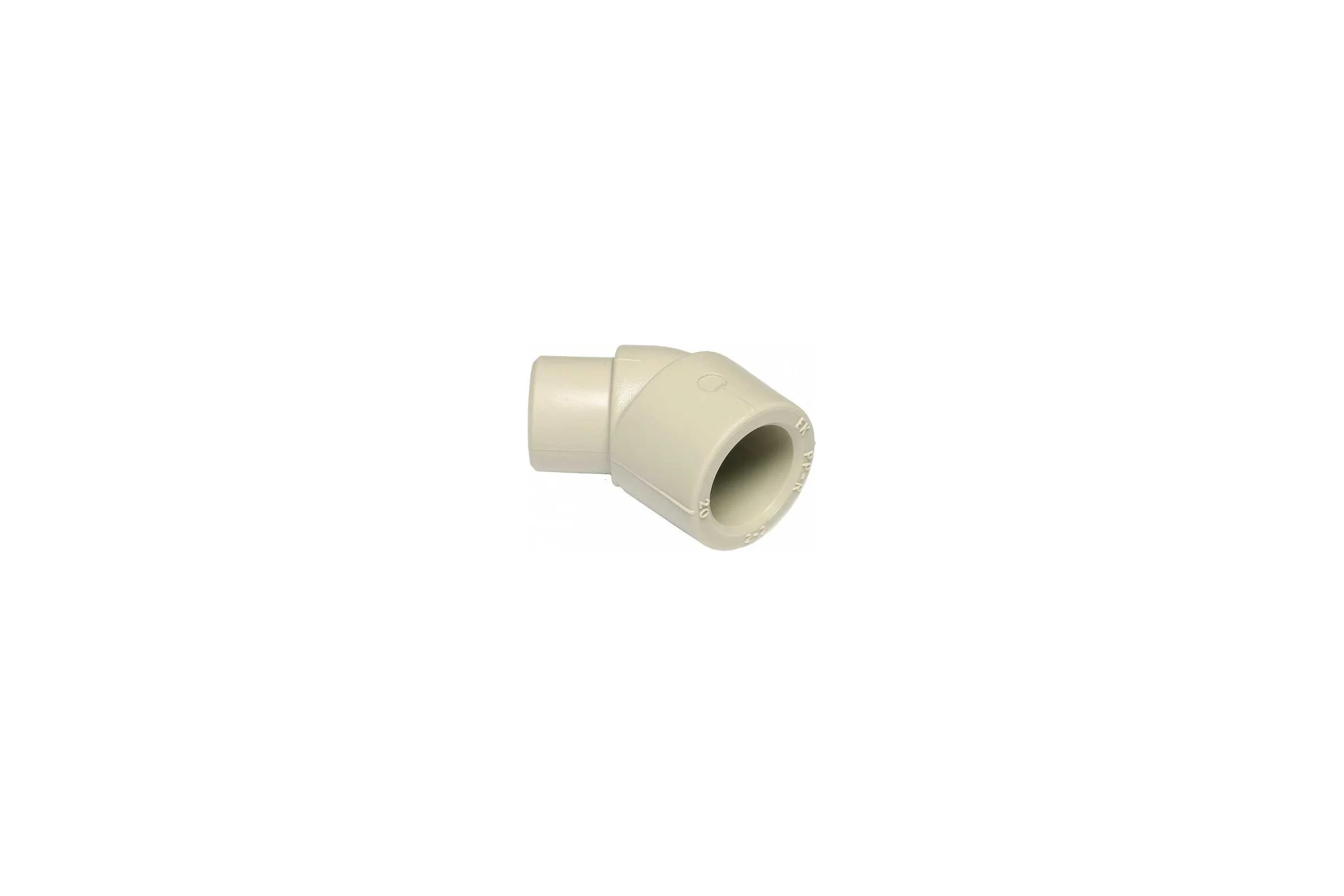 Колено WAVIN EKOPLASTIK 20/45 ВН/НР SKO12045XX