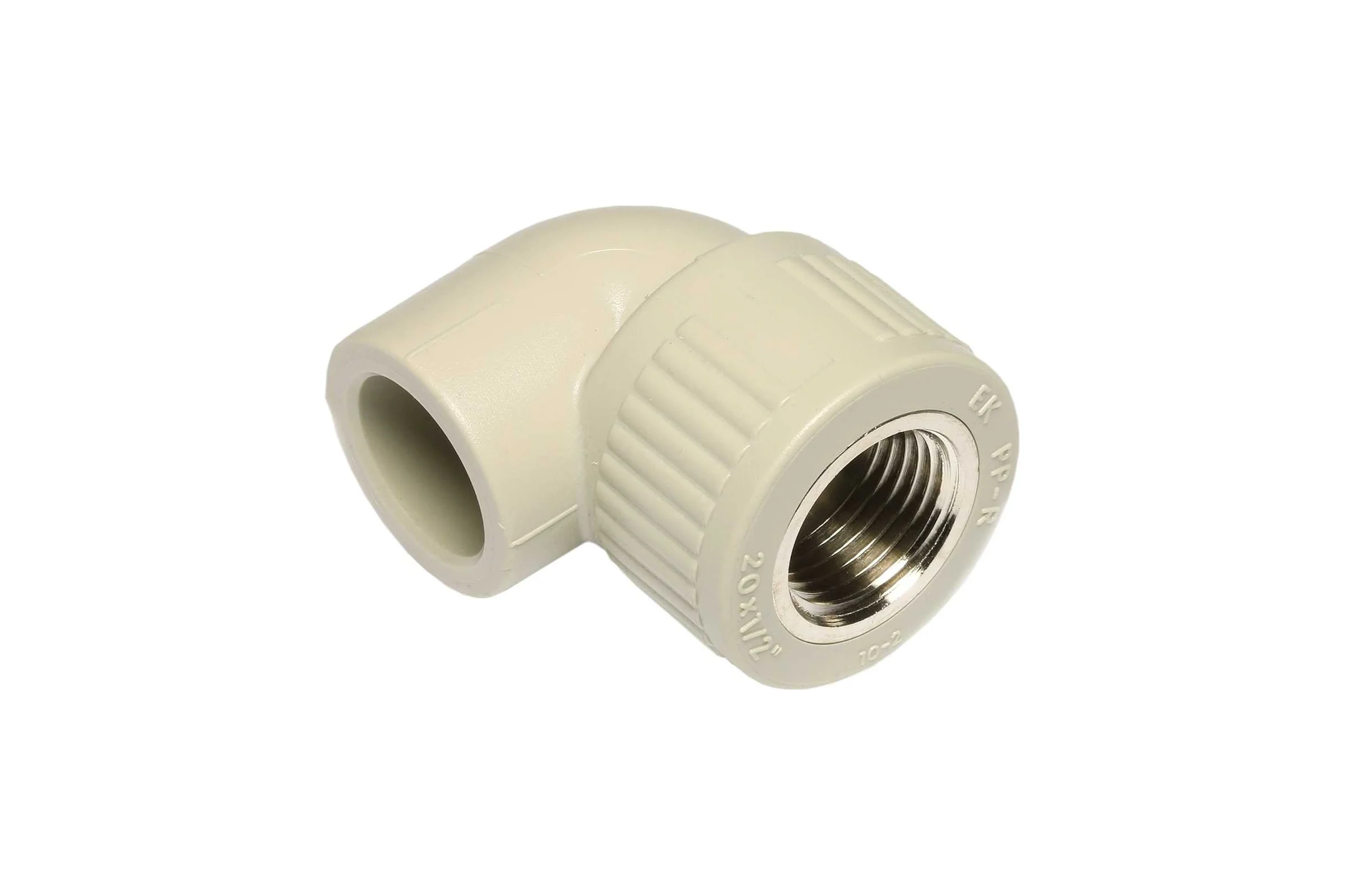 Колено WAVIN EKOPLASTIK 90 PP-R D20x1/2"РВ, EK SKOI02020X