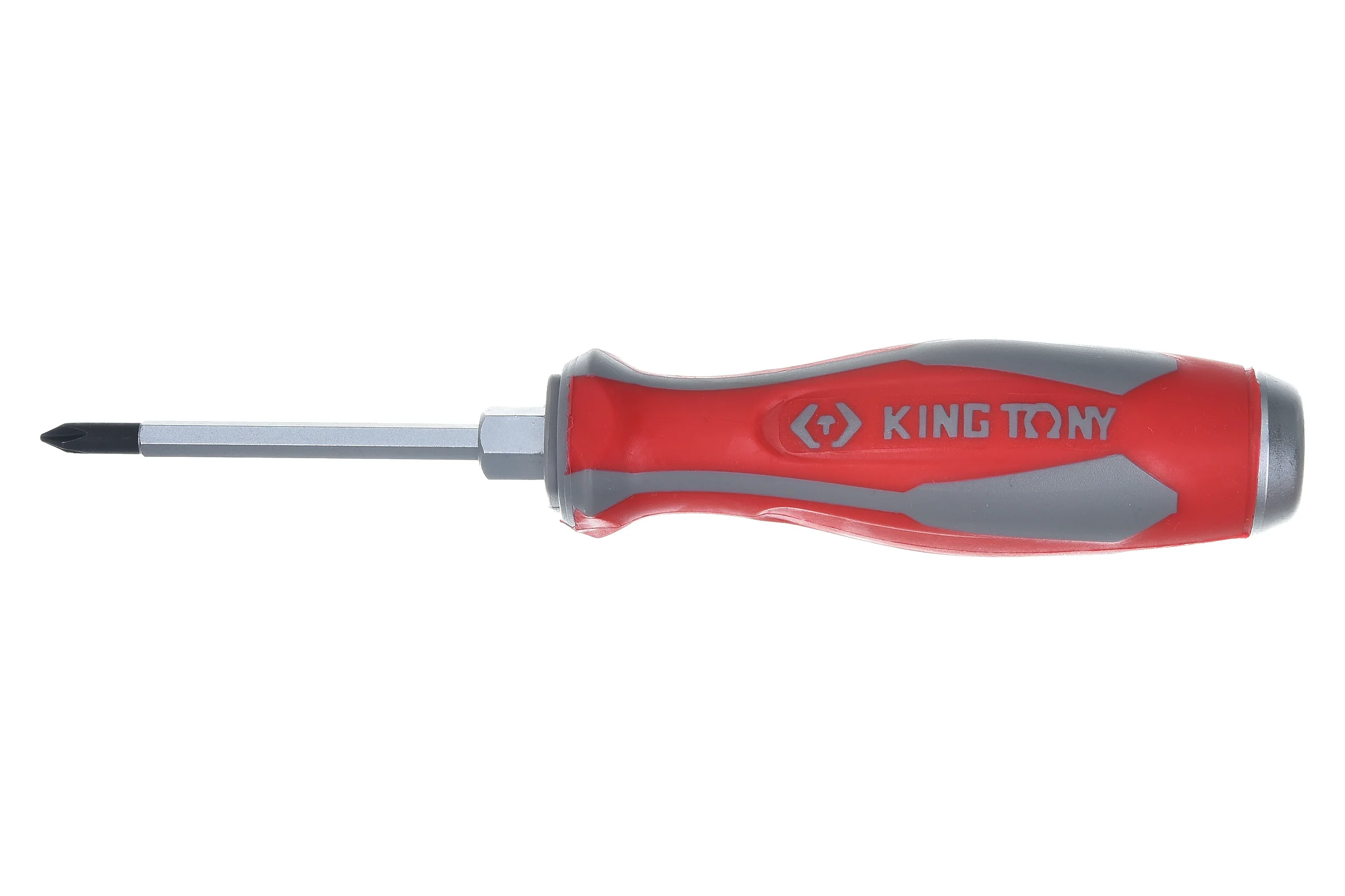 Силовая крестовая отвертка Phillips №1, 75мм, KING TONY 14610103