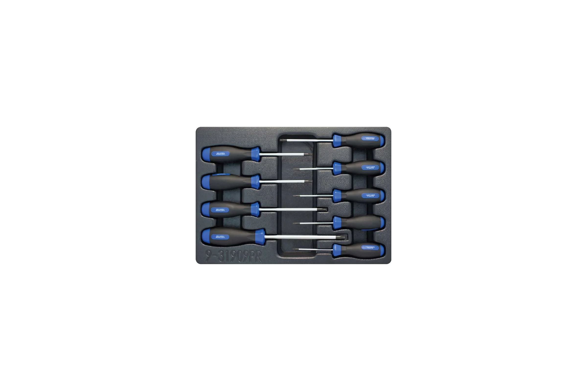 Набор отверток TORX, ложемент, 9шт KING TONY 9-31909PR