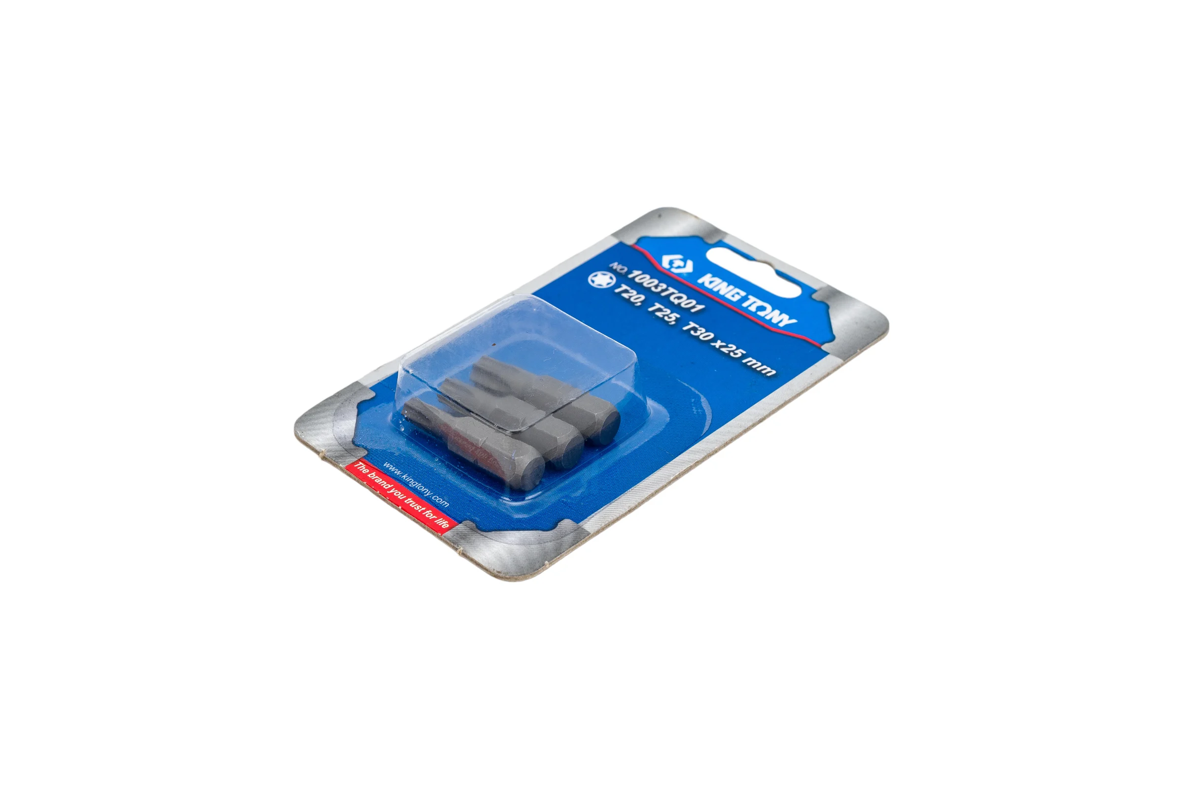 Набор вставок (бит) 1/4", TORX, Т20, Т25, Т30, 3шт KING TONY 1003TQ01