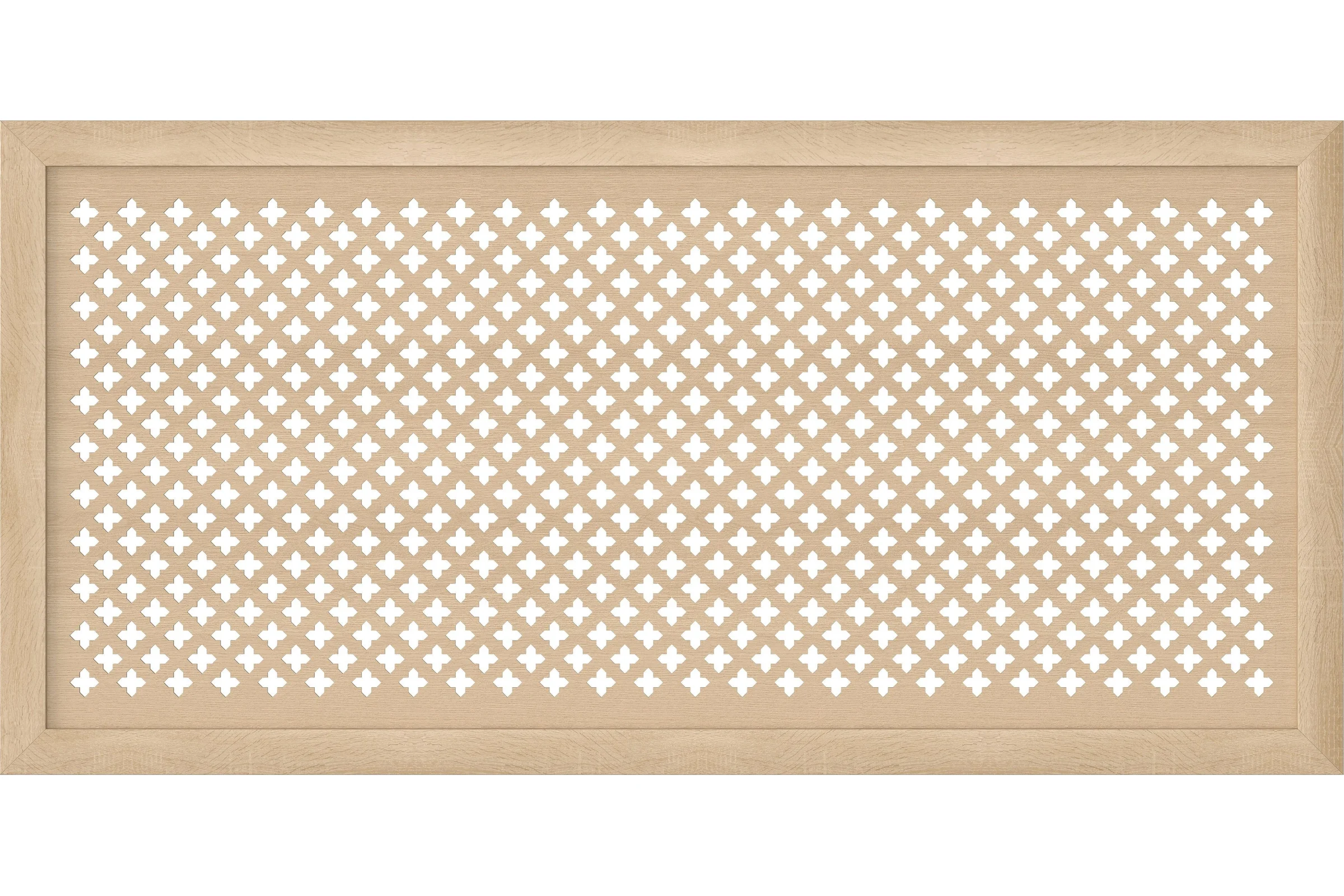 Декоративный экран для радиаторов и батарей Cosca Decor Стандарт 570x1170 мм, дуб сонома, готика, рамка СПБ078766