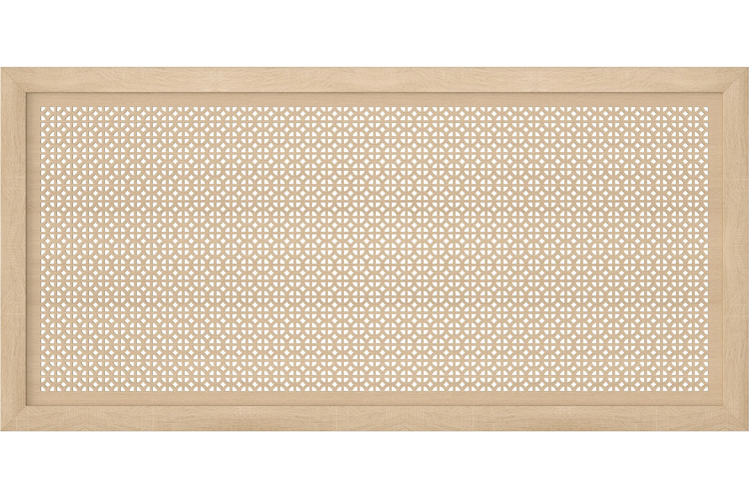 Декоративный экран для радиаторов и батарей Cosca Decor Стандарт 570x1170 мм, дуб сонома, романико, рамка СПБ078760