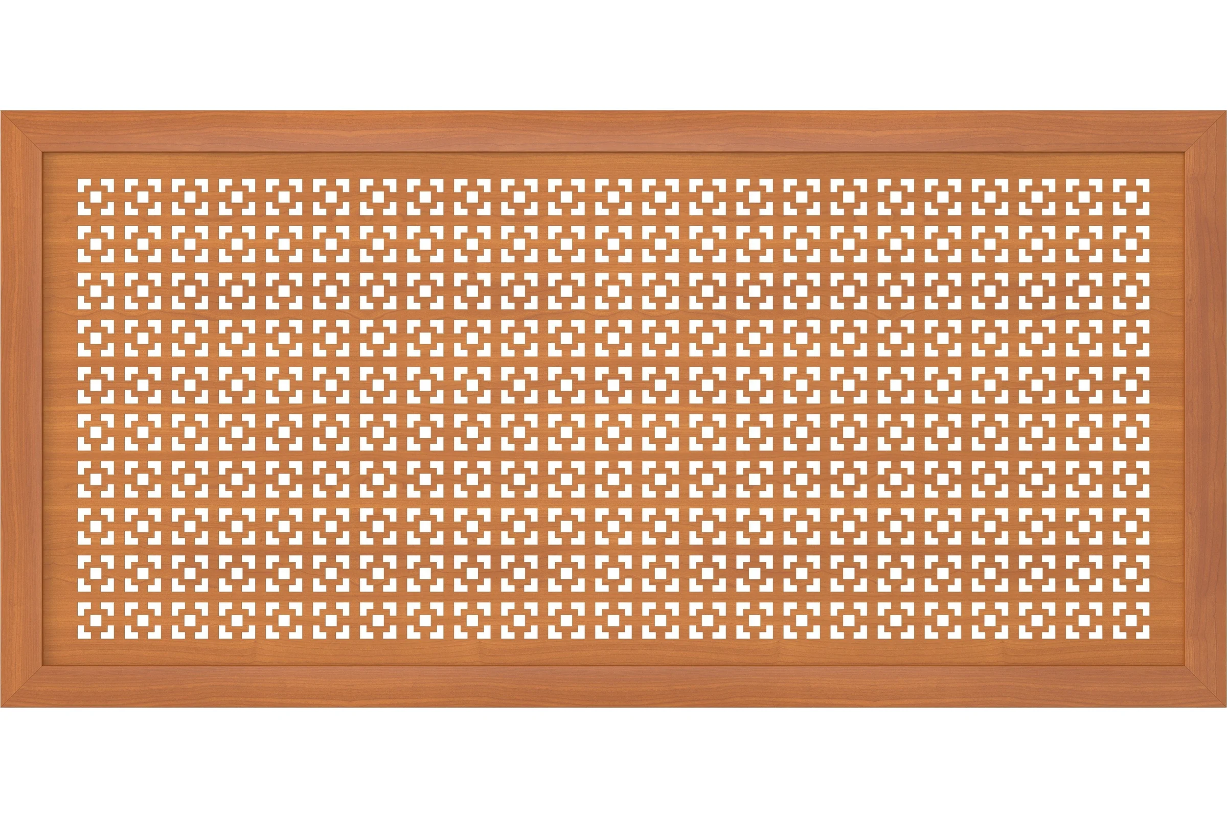 Декоративный экран для радиаторов и батарей Cosca Decor Стандарт 570x1170 мм, вишня, дамаско, рамка СПБ004240