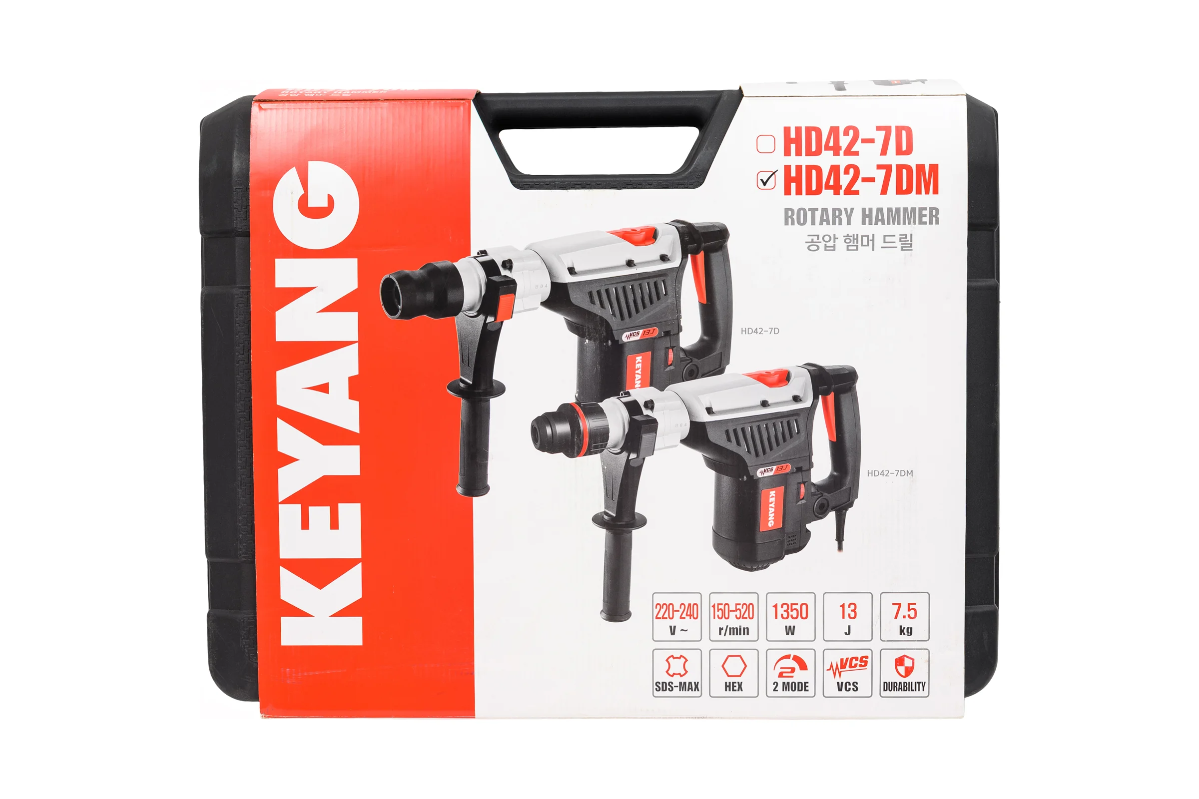 Перфоратор KEYANG SDS-max HD42-7DM