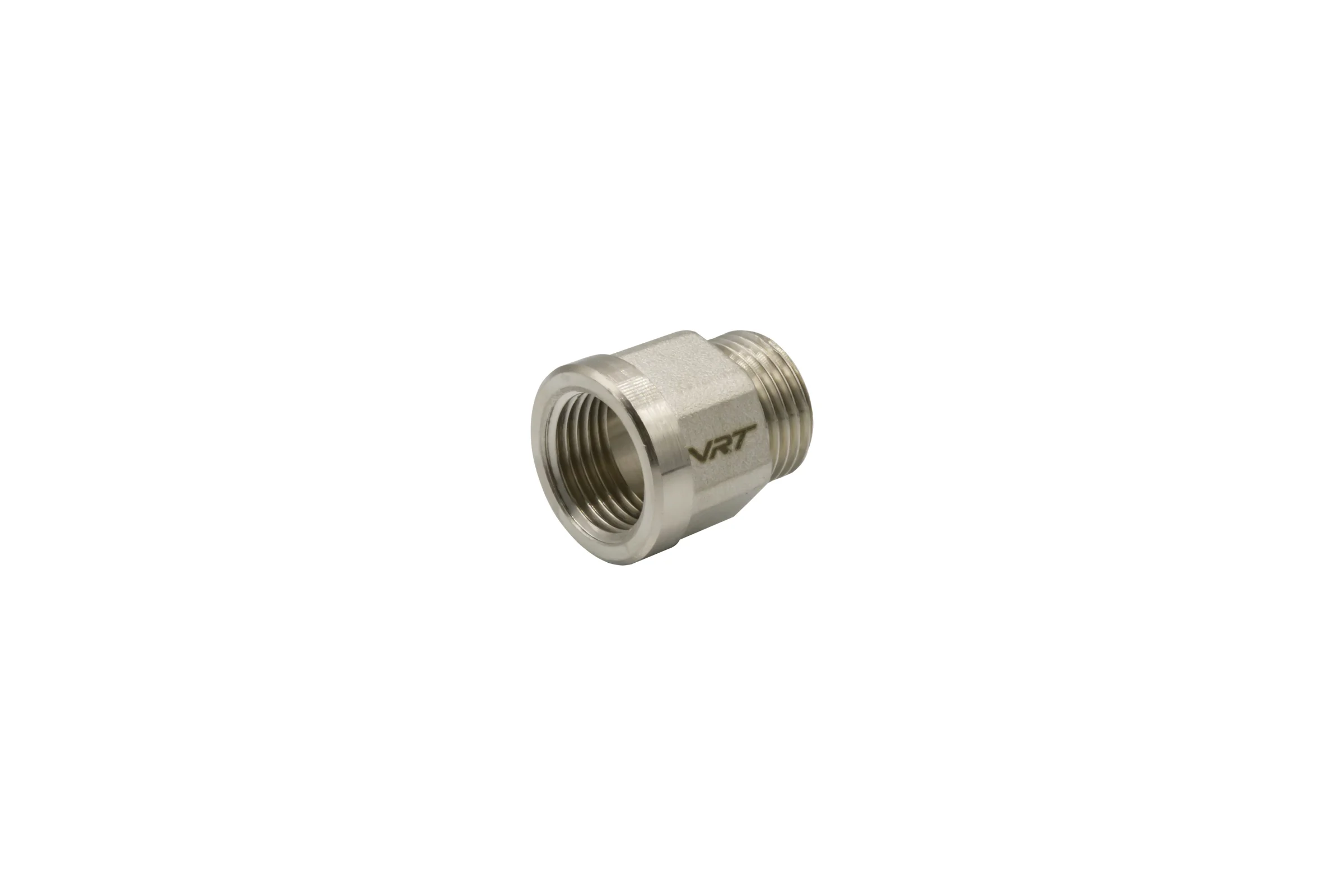 Переходник VRT 1/2'' вн/нар, никель, l20 мм 550962