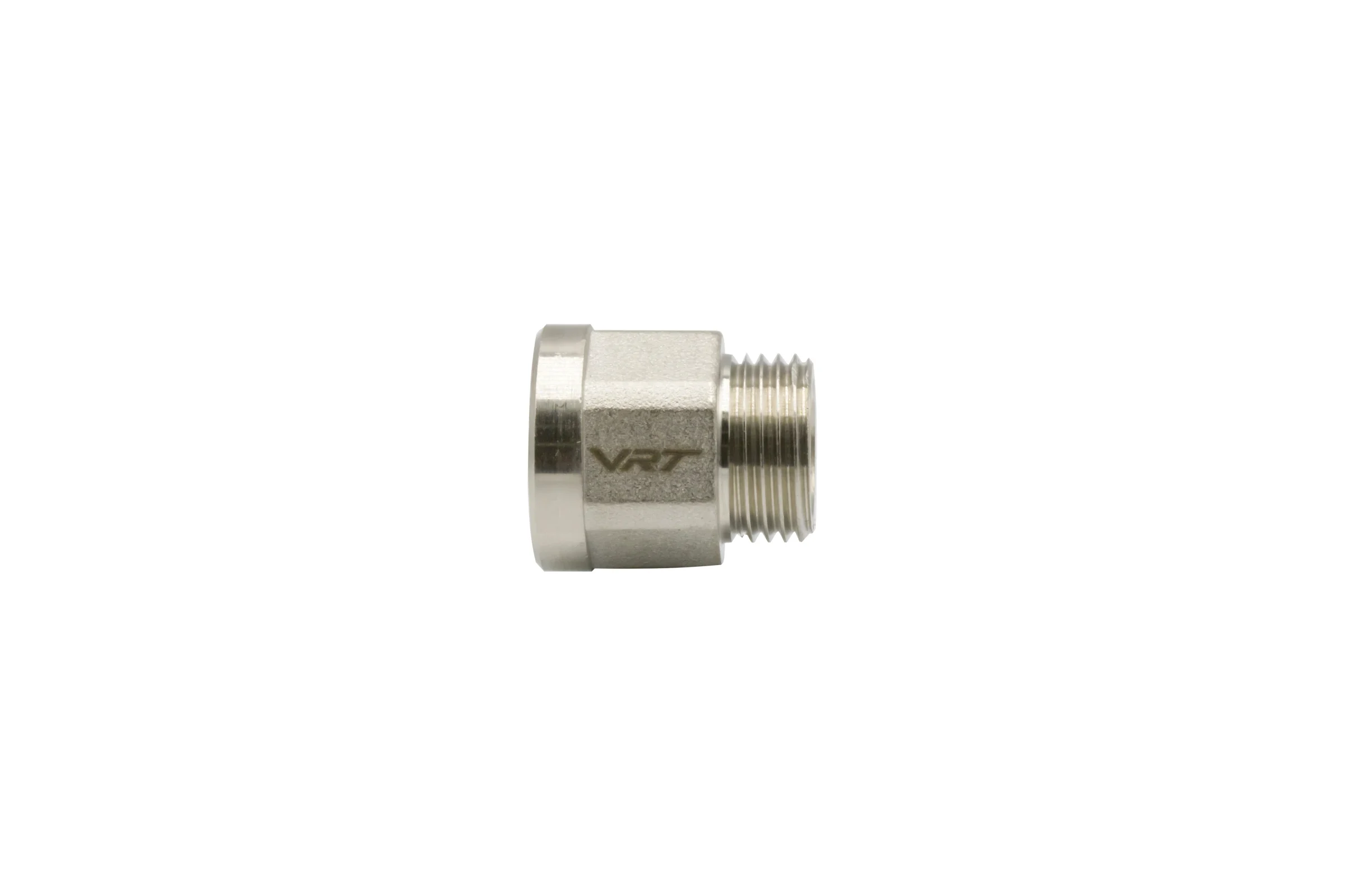 Переходник VRT 1/2'' вн/нар, никель, l20 мм 550962
