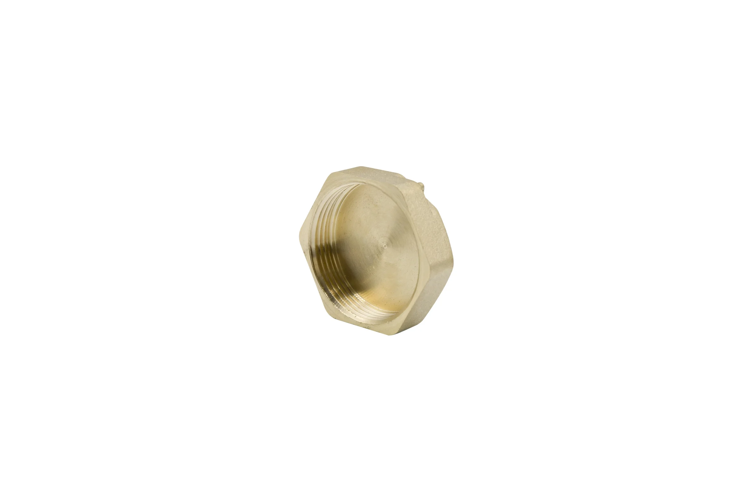 Заглушка LEXLINE 1 1/2'' вн, латунь, с контрольным отверстием, 40 551744