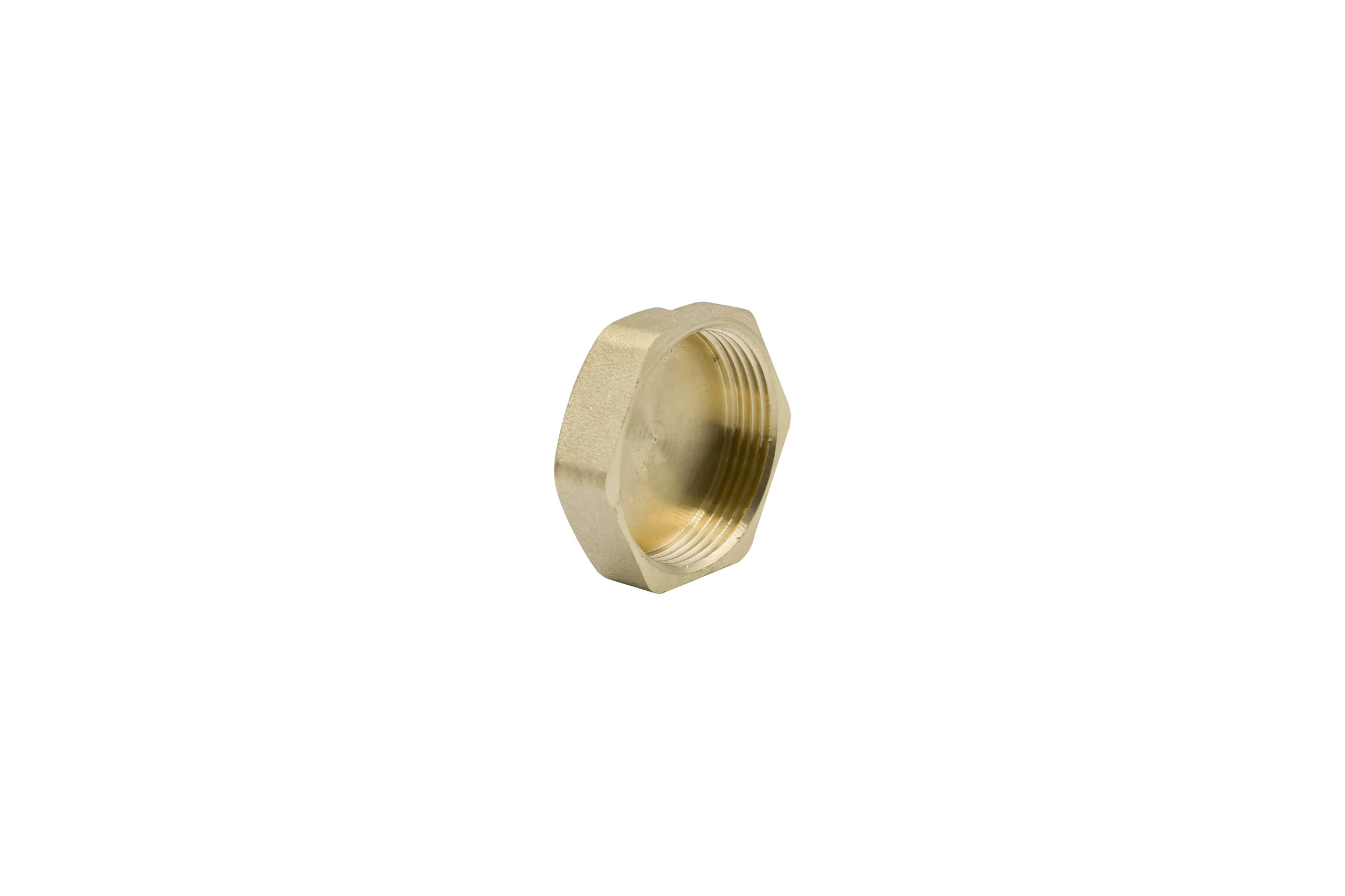 Заглушка LEXLINE 1 1/2'' вн, латунь, с контрольным отверстием, 40 551744